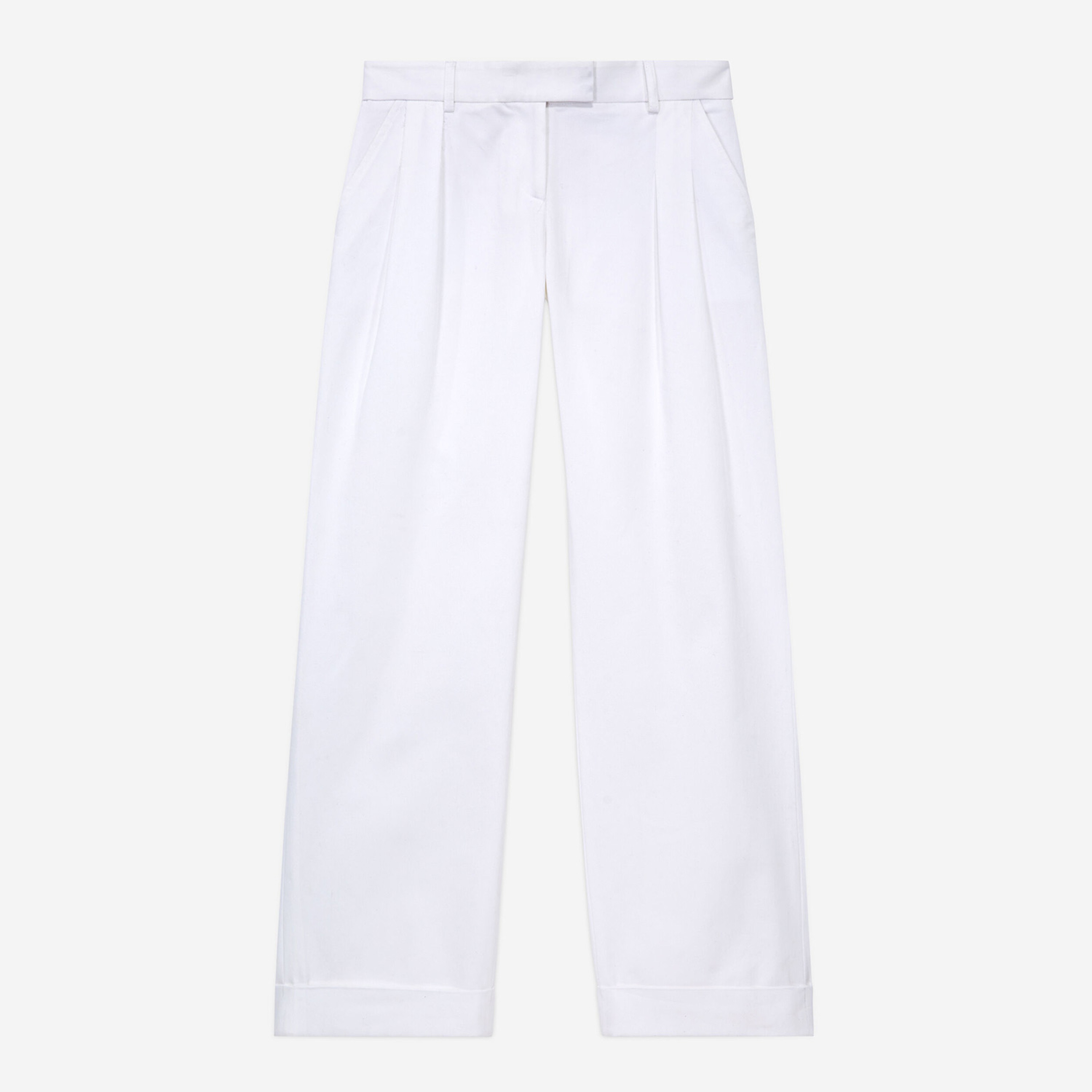 KADIN BEYAZ WIDE LEG PANTOLON