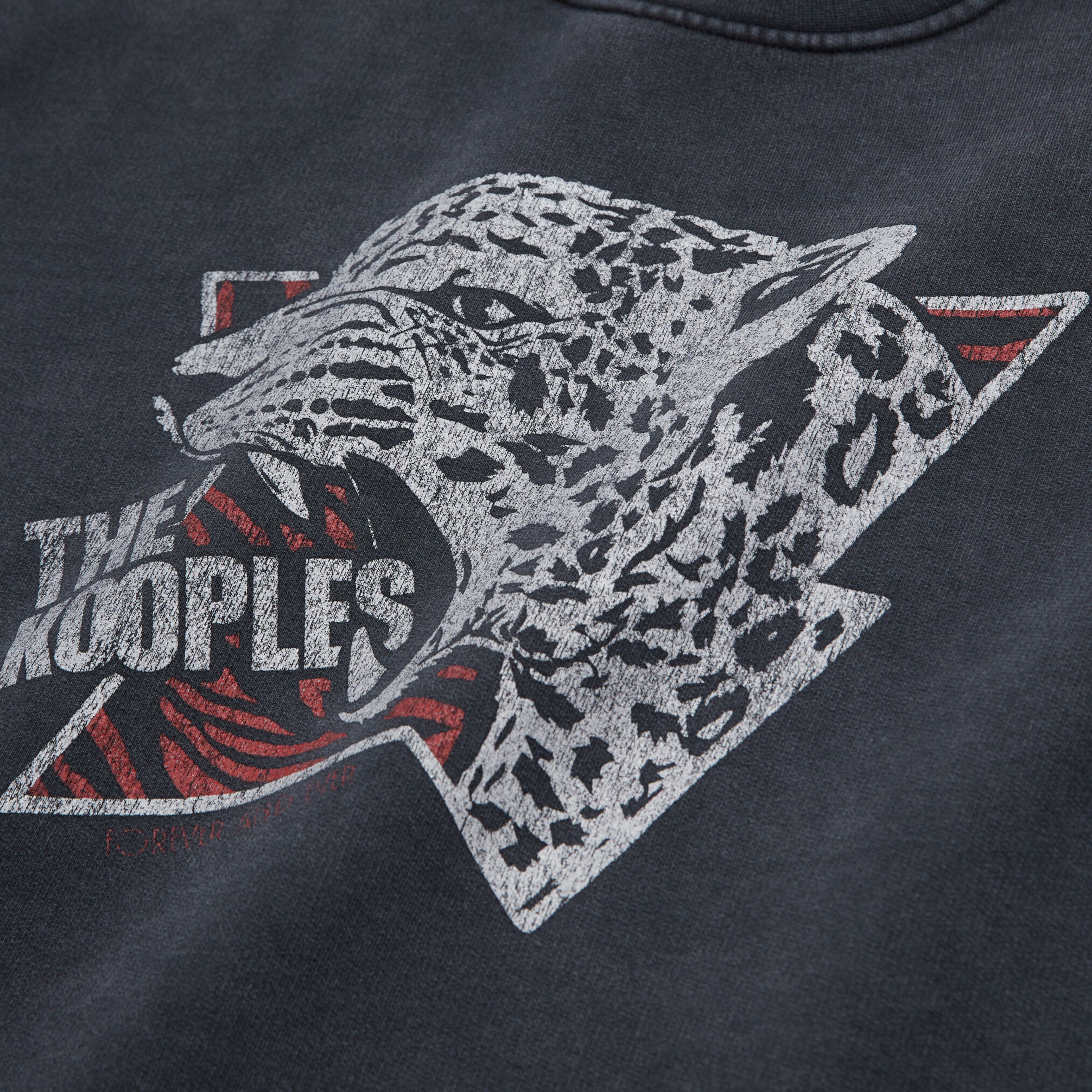 KADIN BASKILI SİYAH SWEATSHIRT