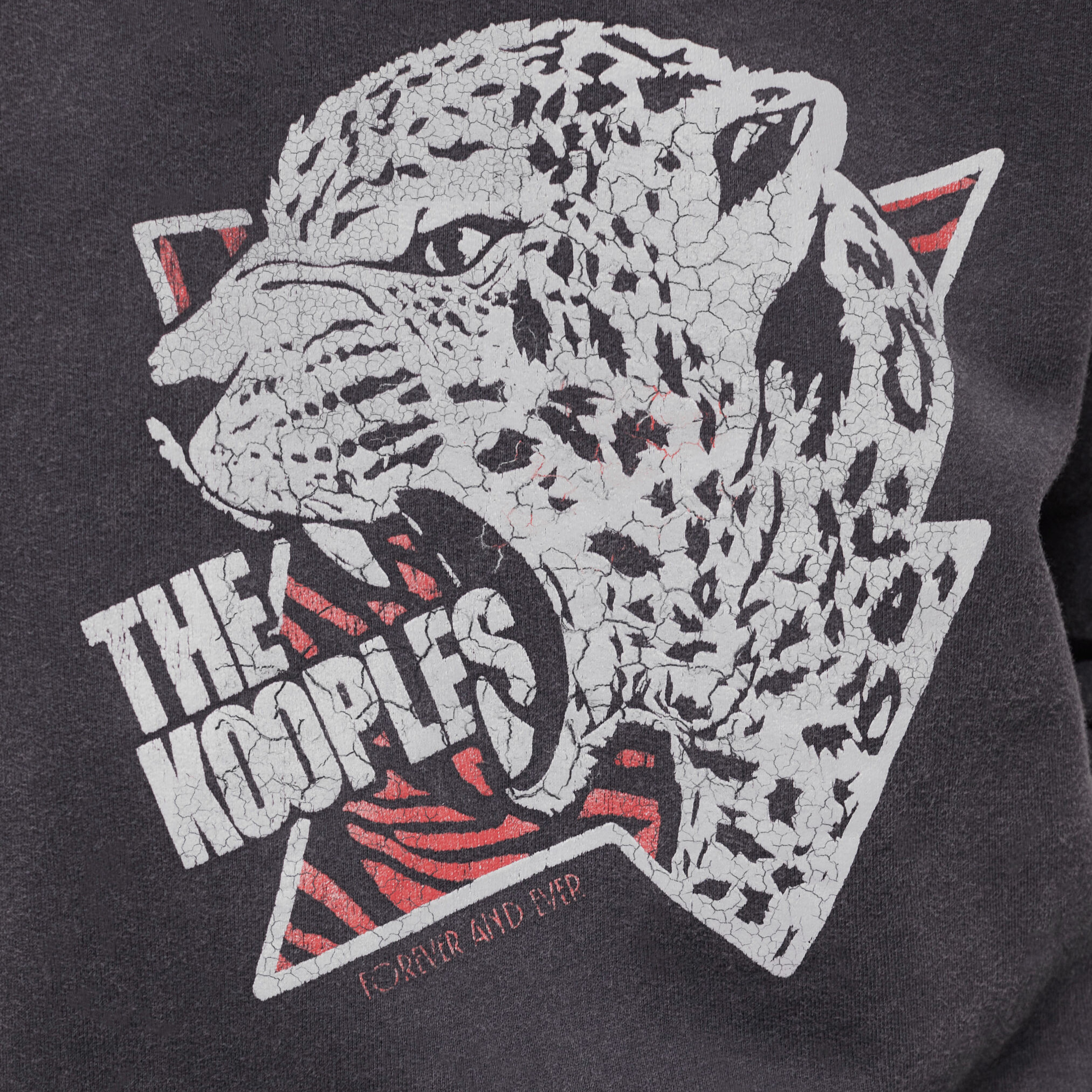 KADIN BASKILI SİYAH SWEATSHIRT