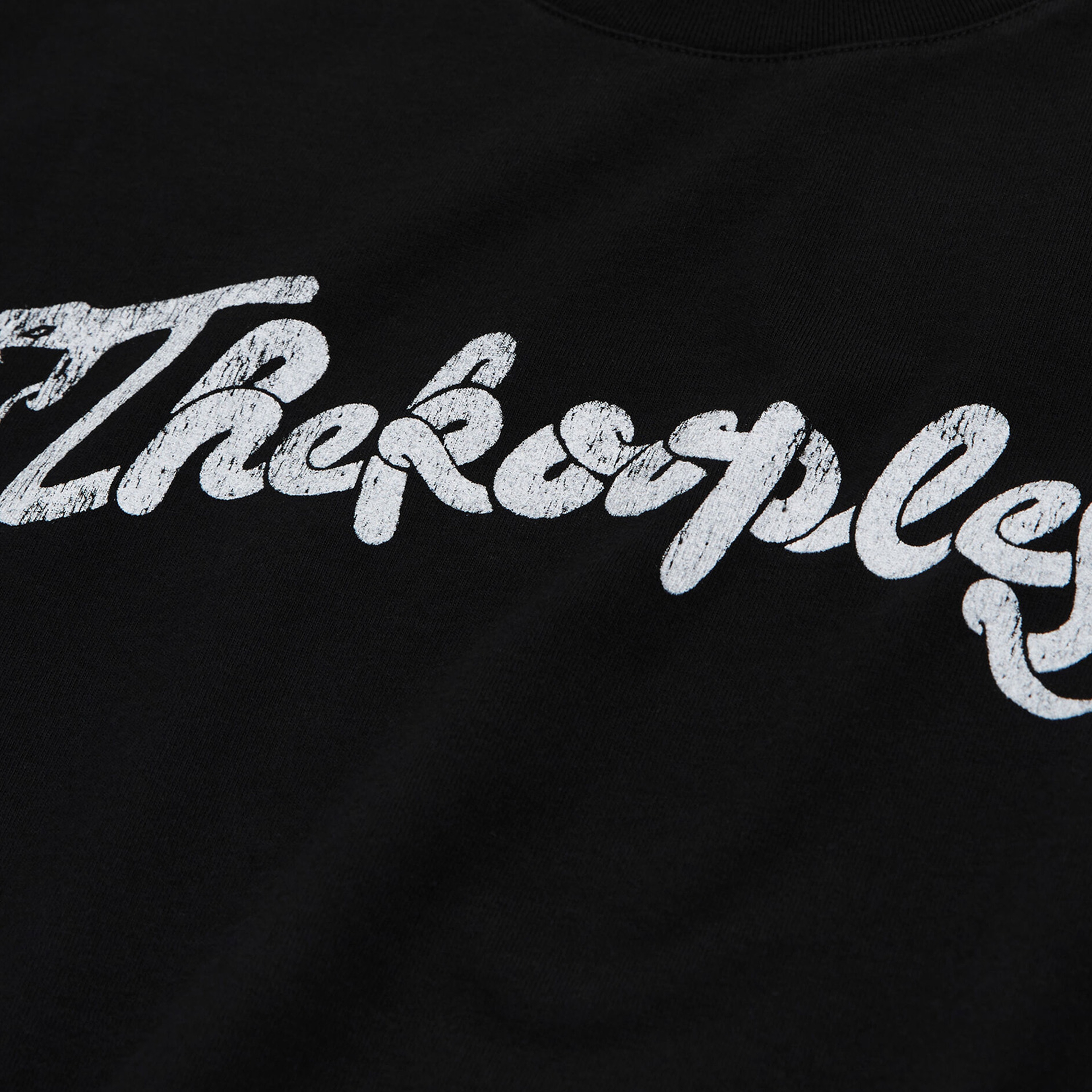 KADIN BASKILI SİYAH T-SHIRT