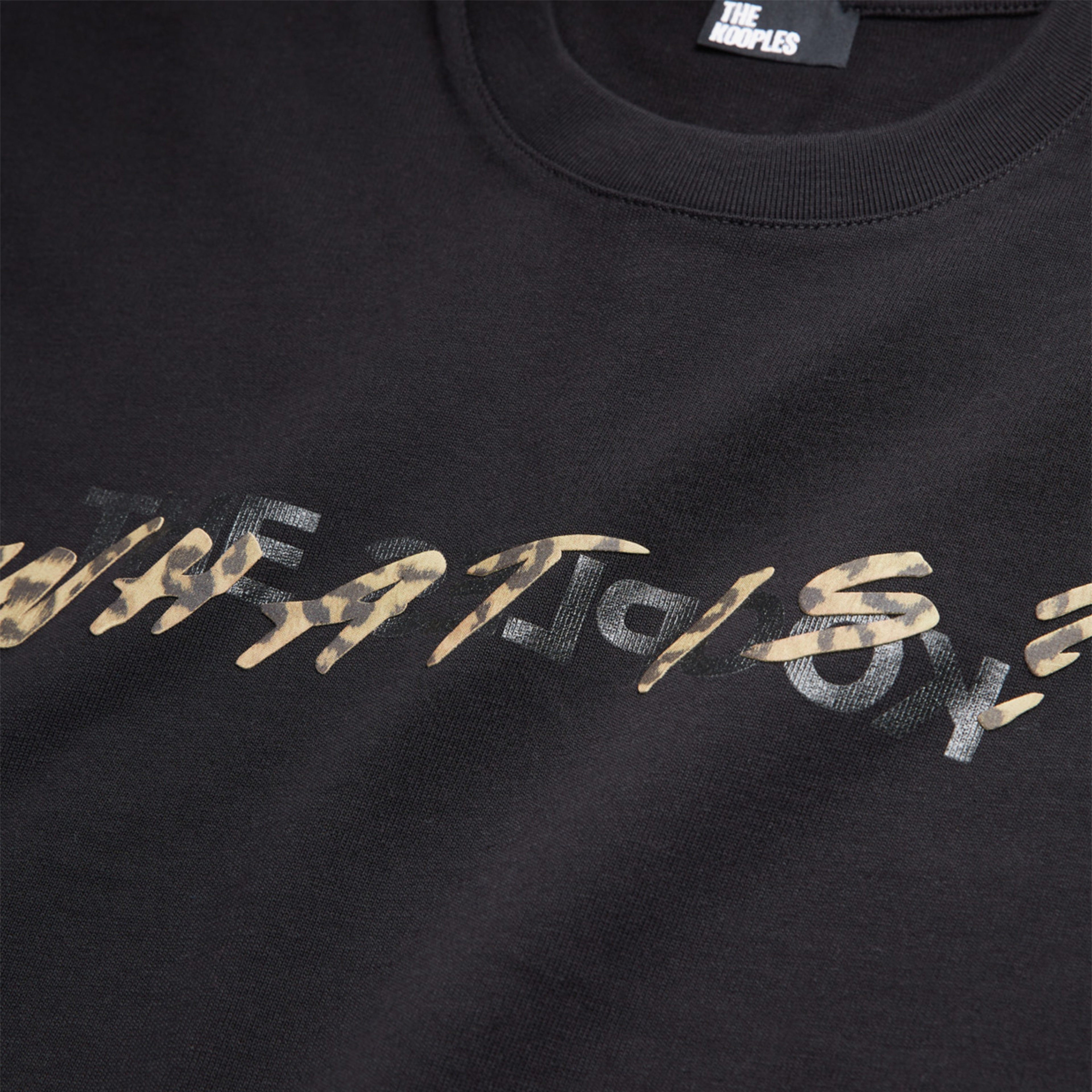 The Kooples What Is Kadın Siyah T-Shirt