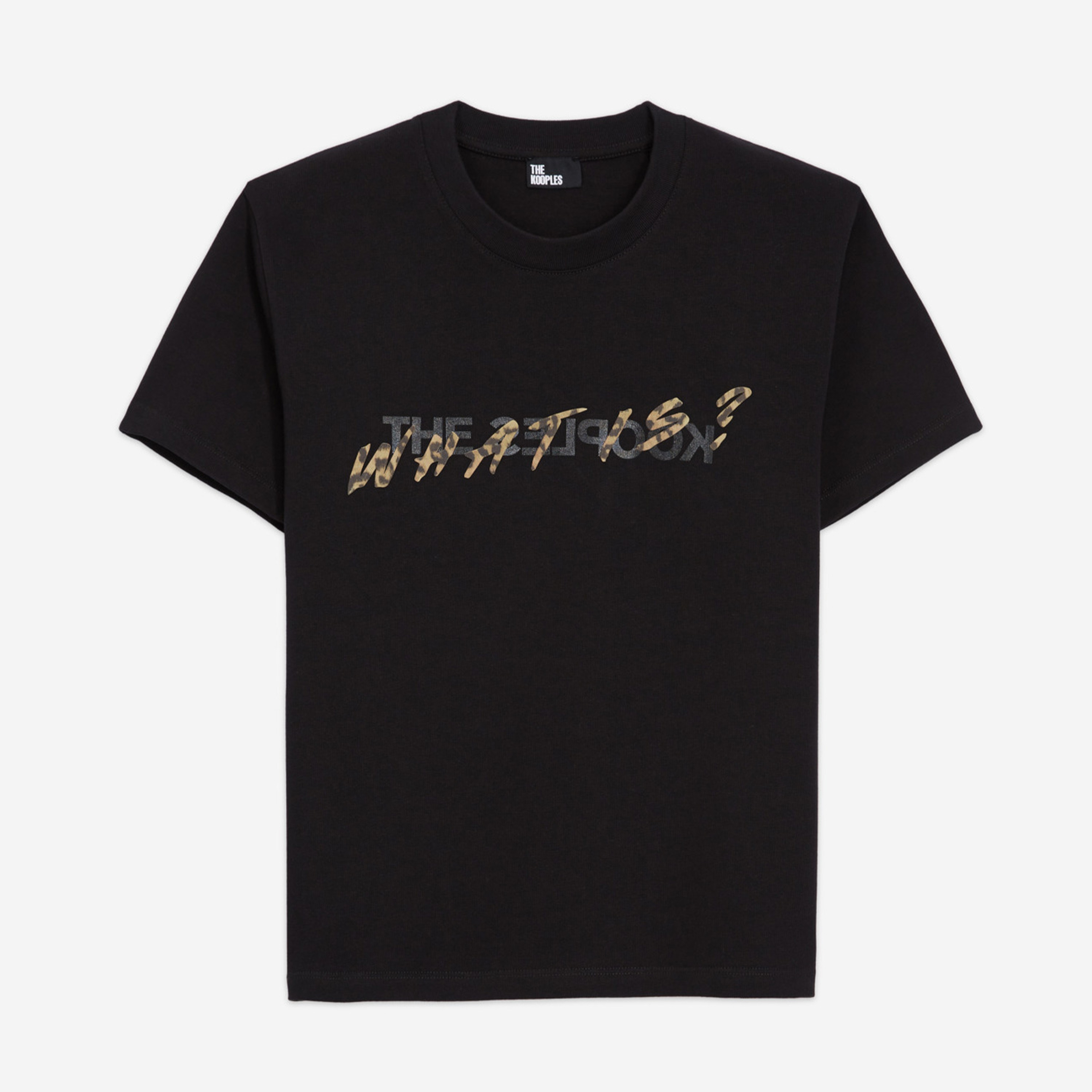 The Kooples What Is Kadın Siyah T-Shirt