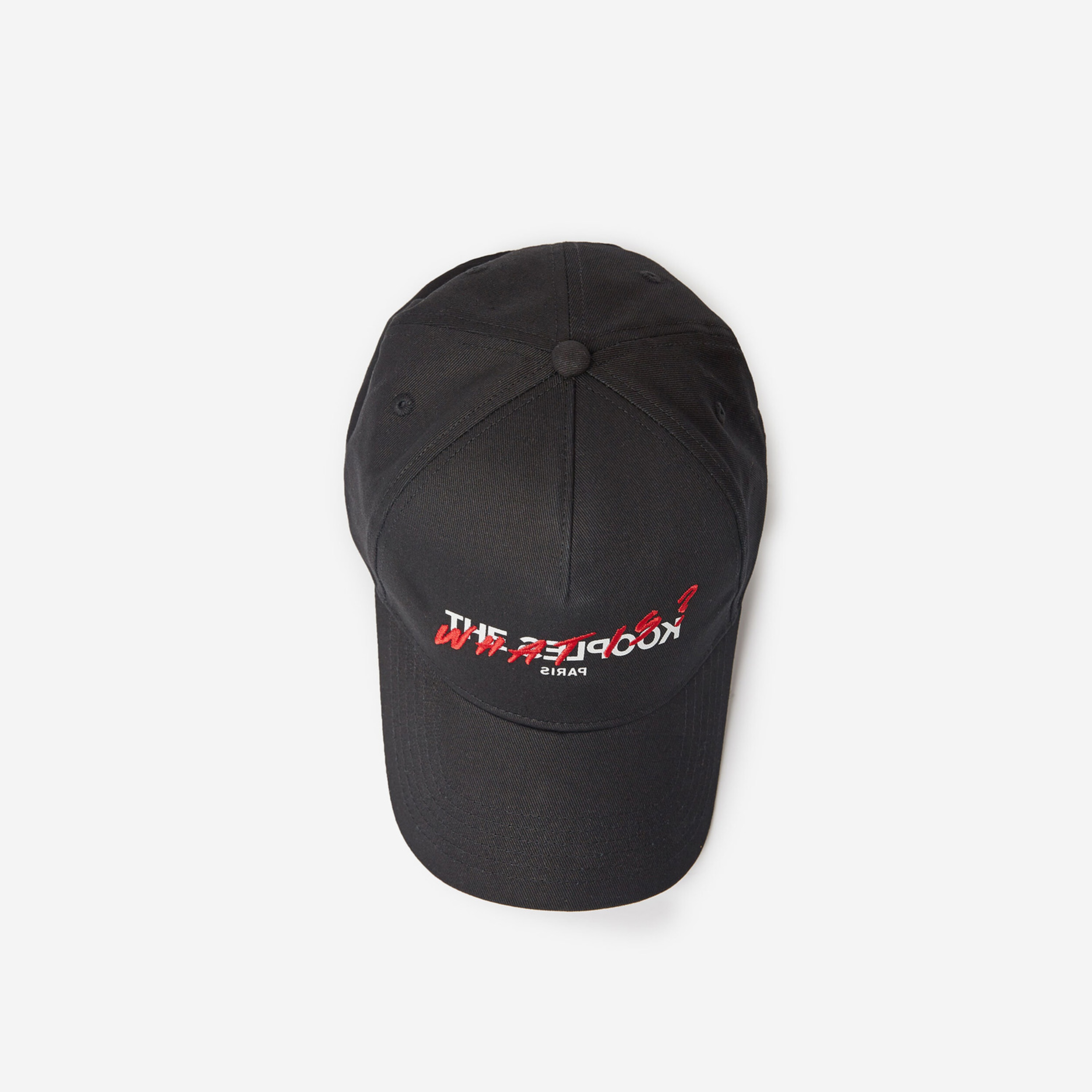 The Kooples Logo Erkek Siyah Şapka