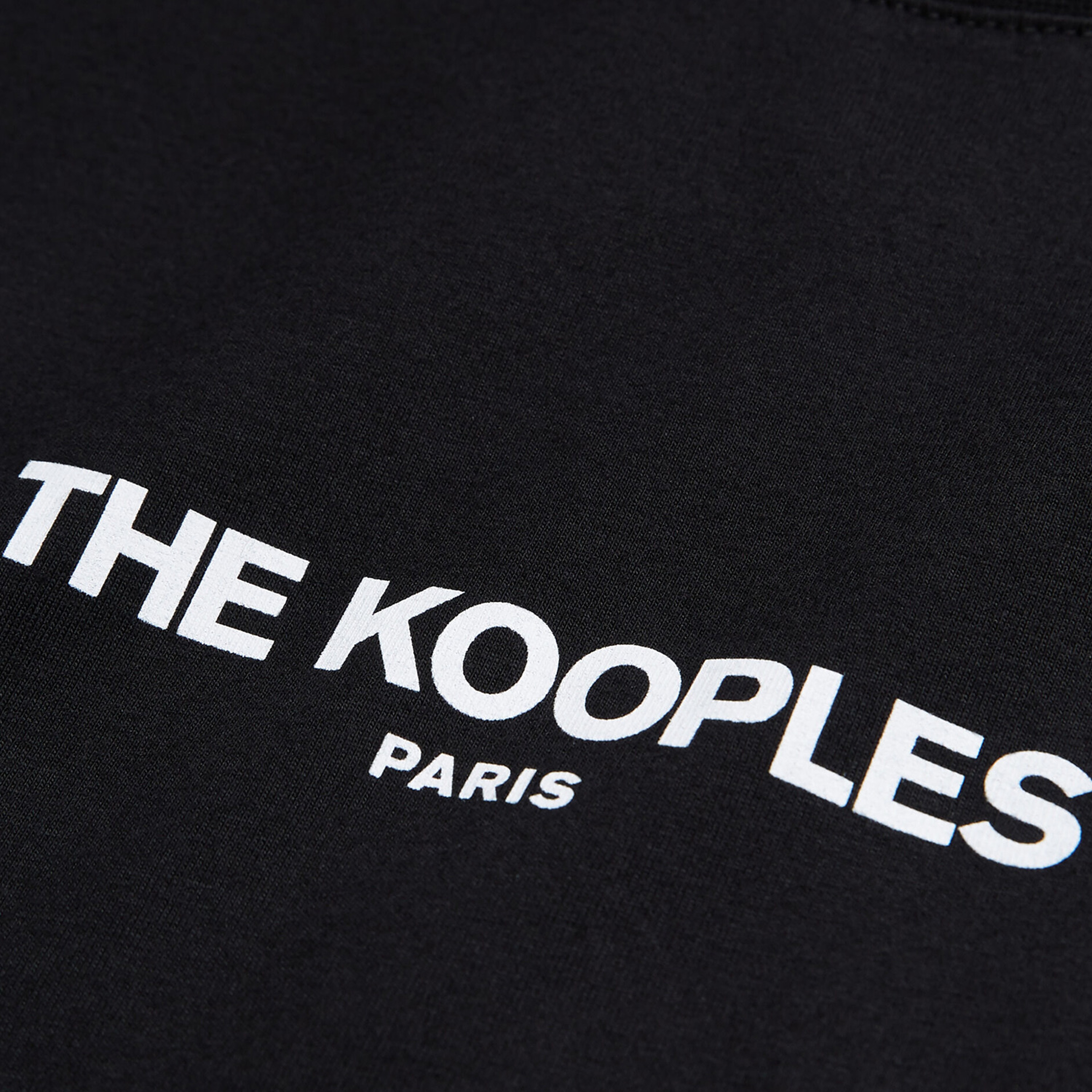 KADIN LOGO BASKILI SİYAH TSHIRT