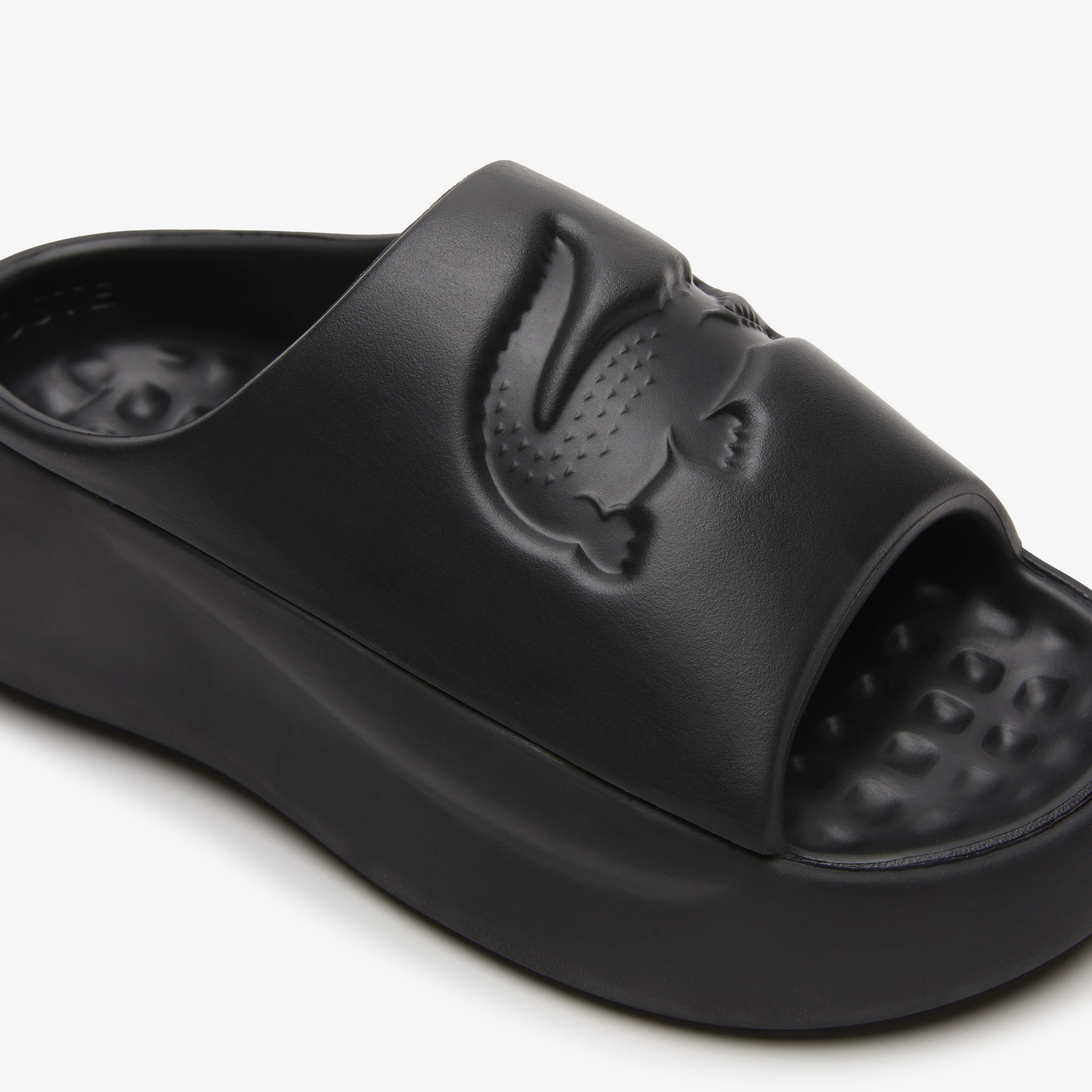 Croco Kadın Siyah Terlik