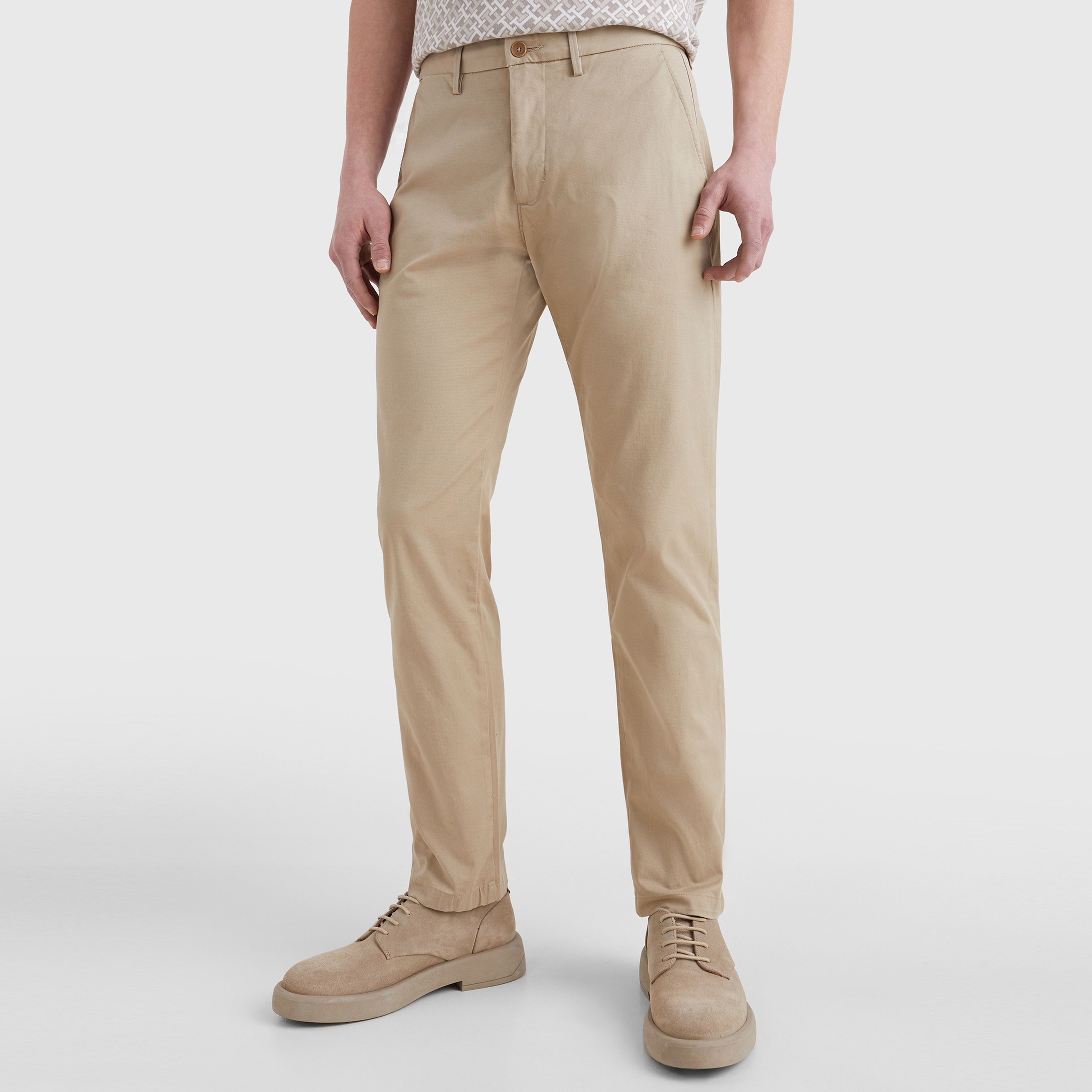 Tommy Hilfiger Erkek Bej Pantolon