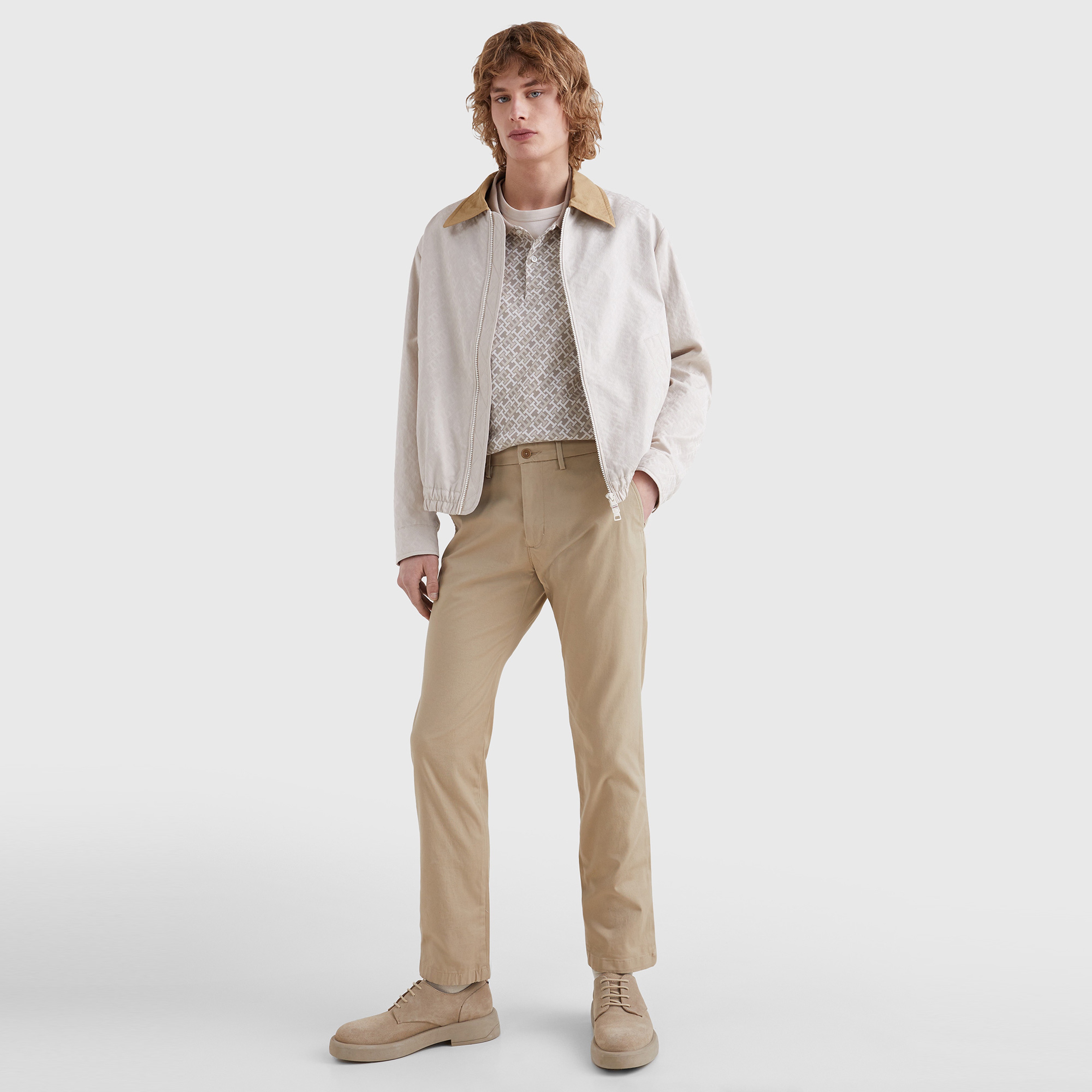 Tommy Hilfiger Erkek Bej Pantolon