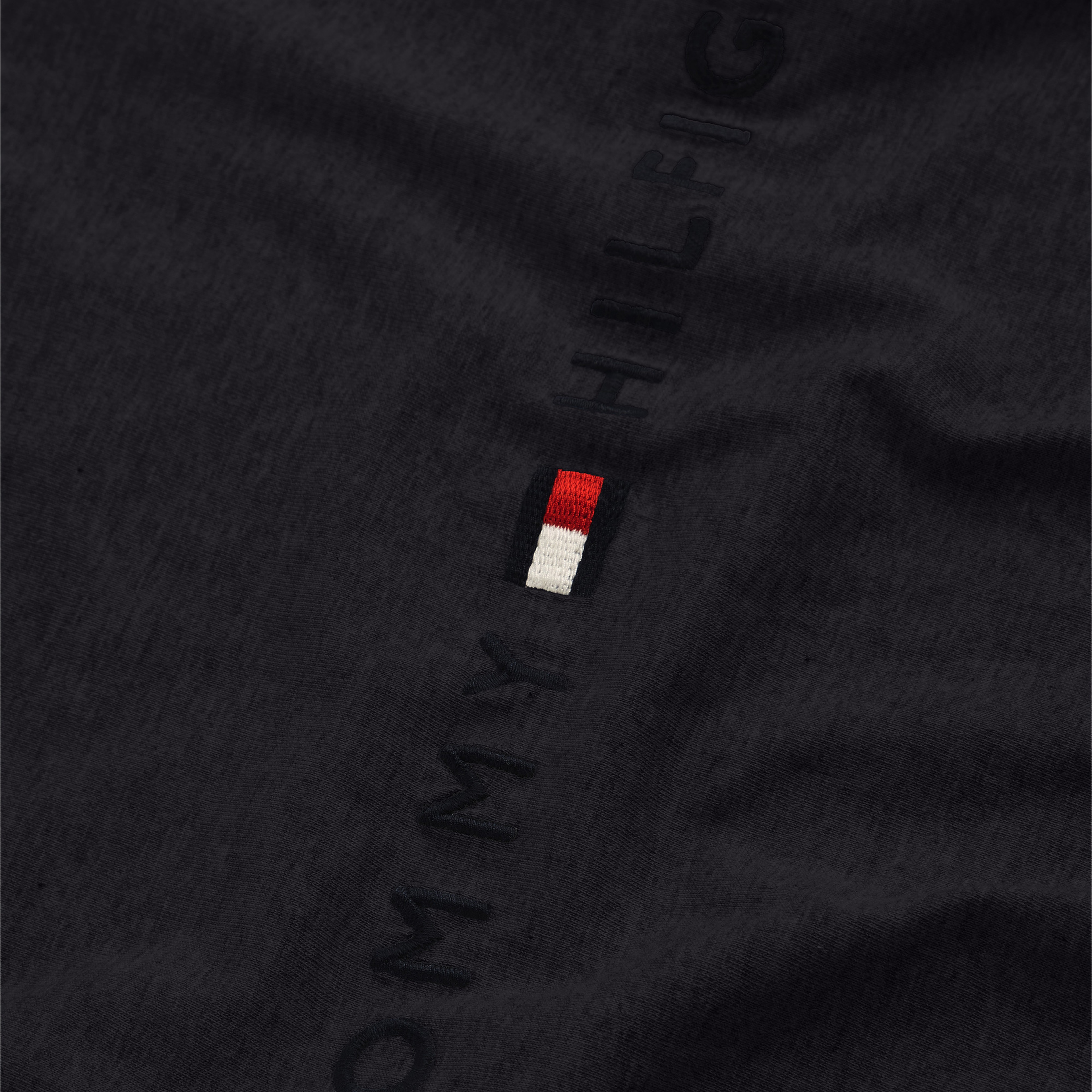 Tommy Hilfiger Erkek Siyah T-Shirt