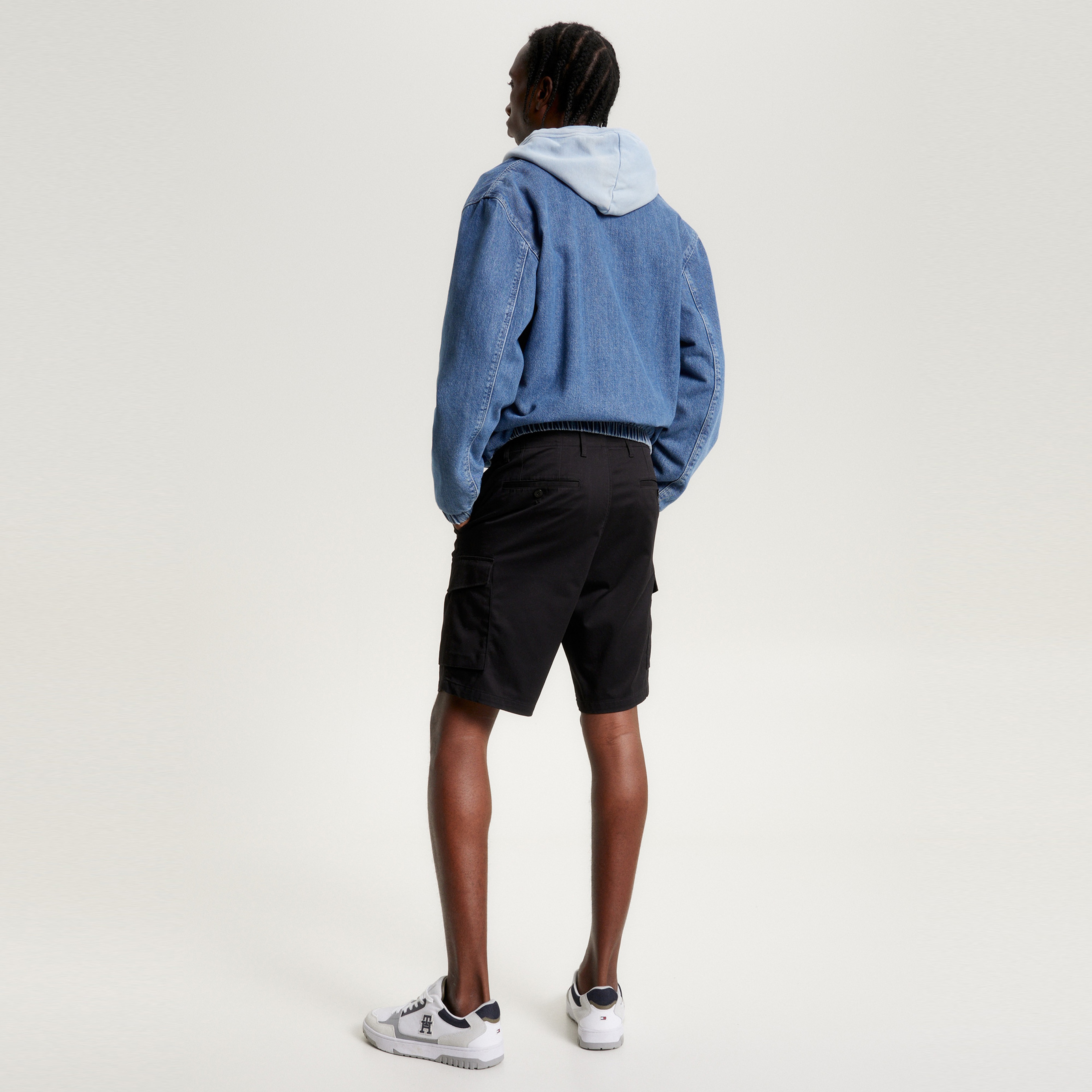 Tommy Hilfiger Erkek Siyah Şort