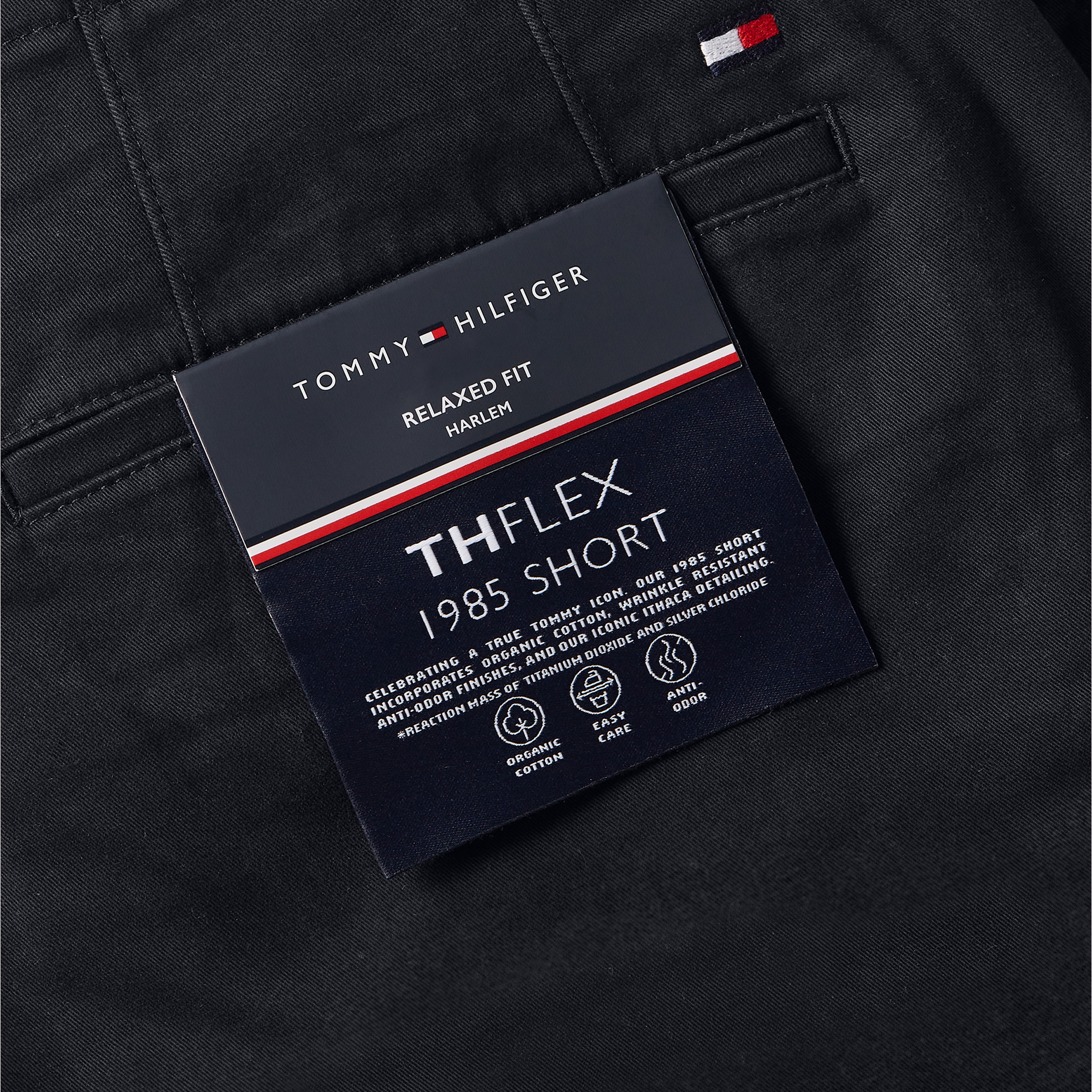 Tommy Hilfiger Erkek Siyah Şort