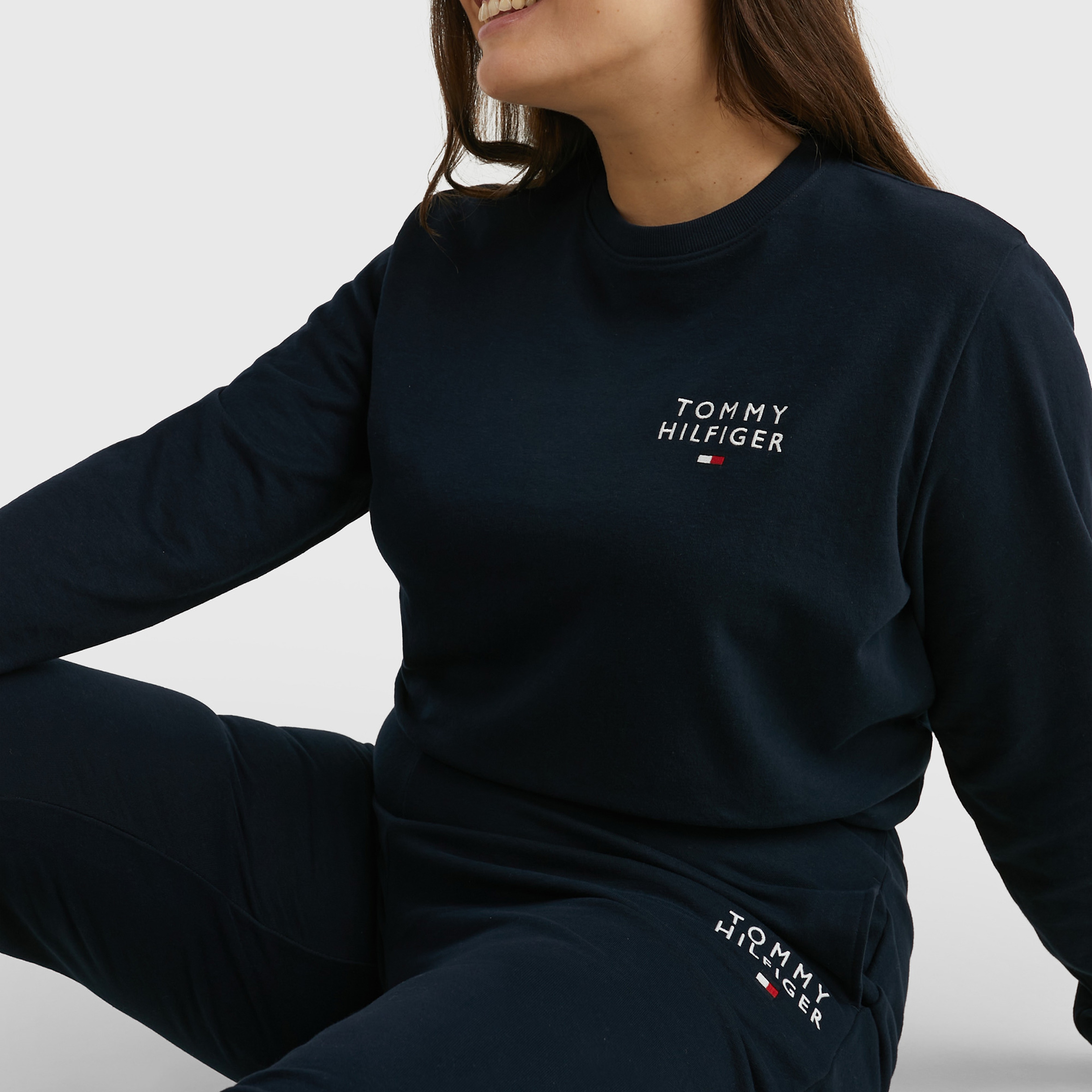 Tommy Hilfiger Kadın Lacivert Eşofman Altı