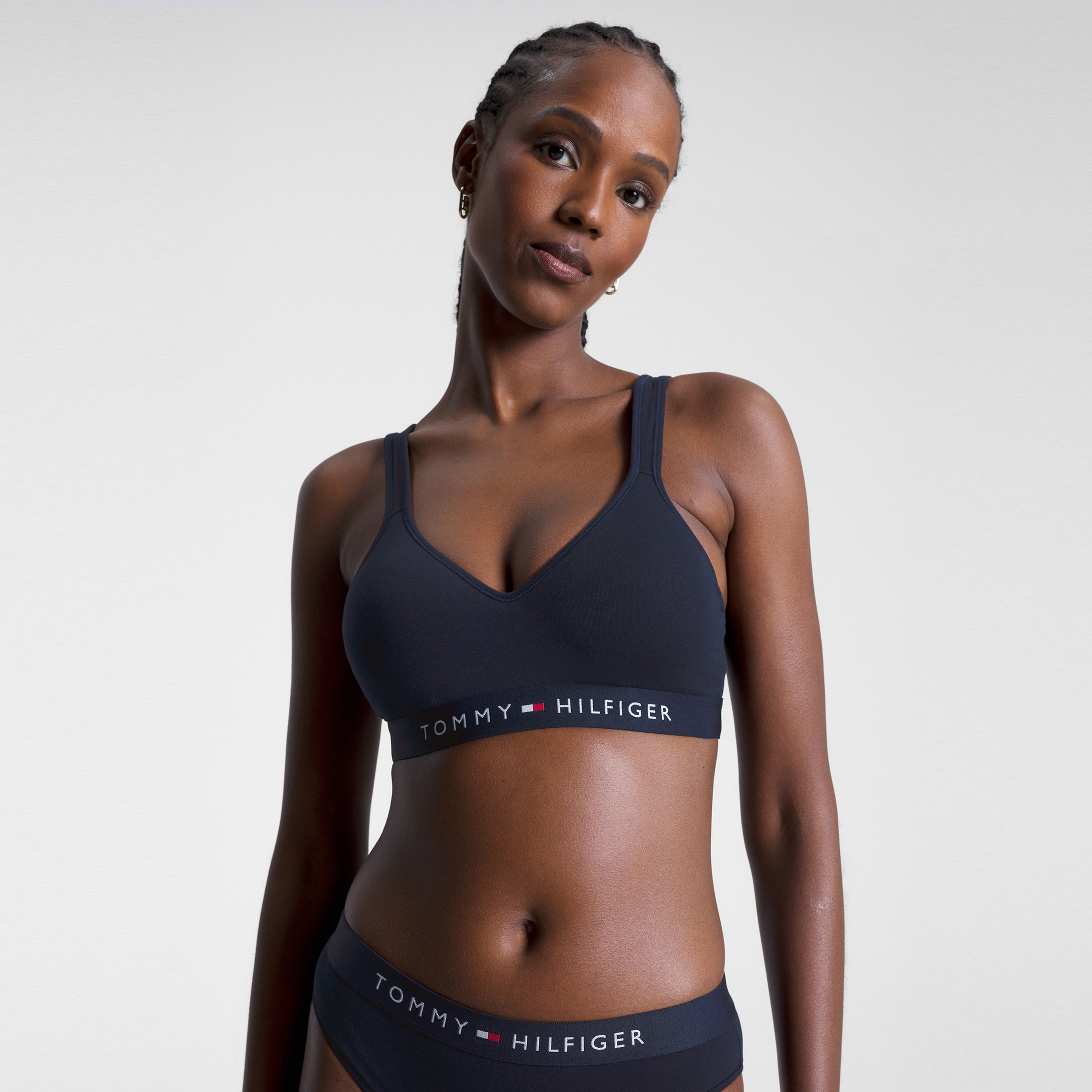 Tommy Hilfiger Kadın Mavi Bra