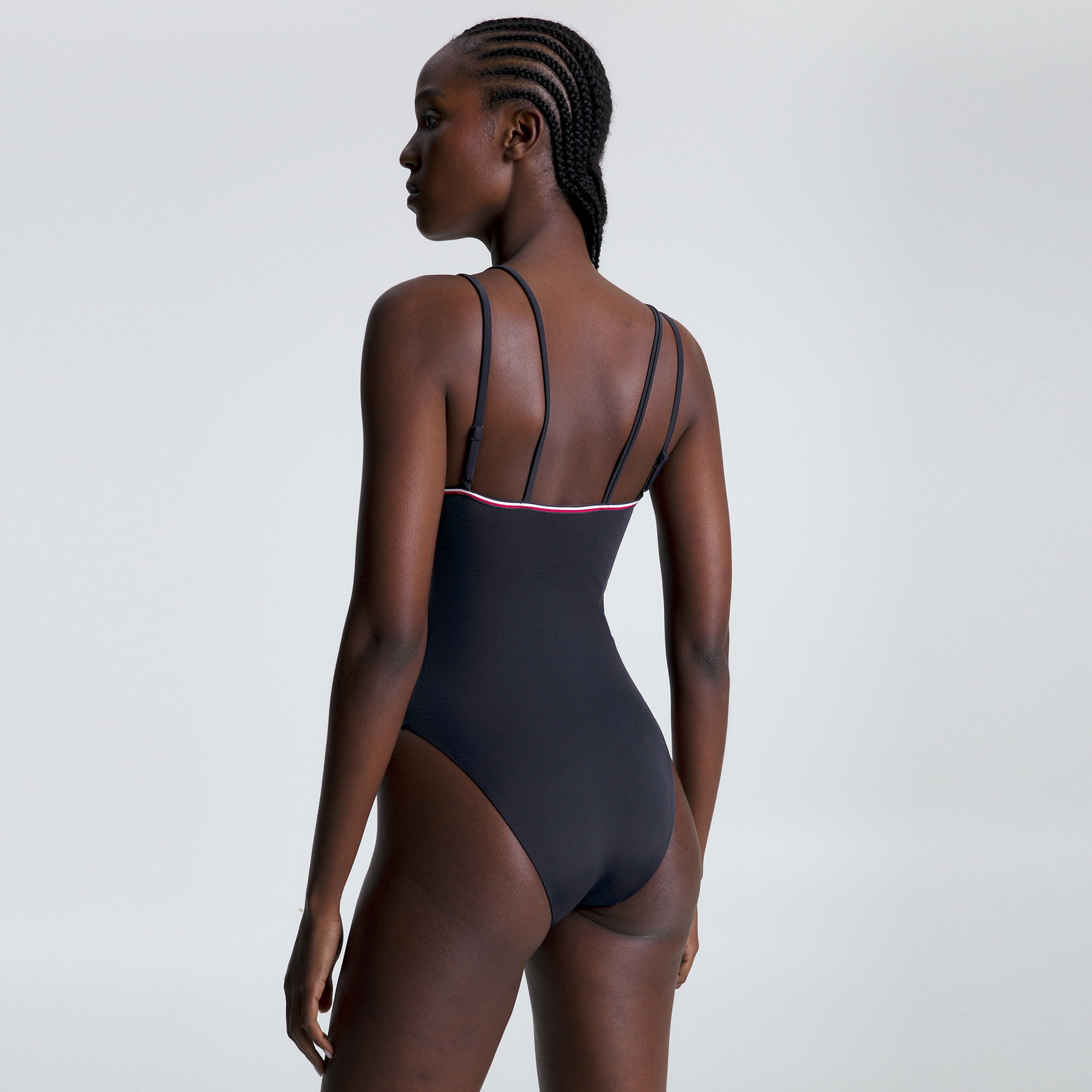 Tommy Hilfiger Kadın Mavi Mayo