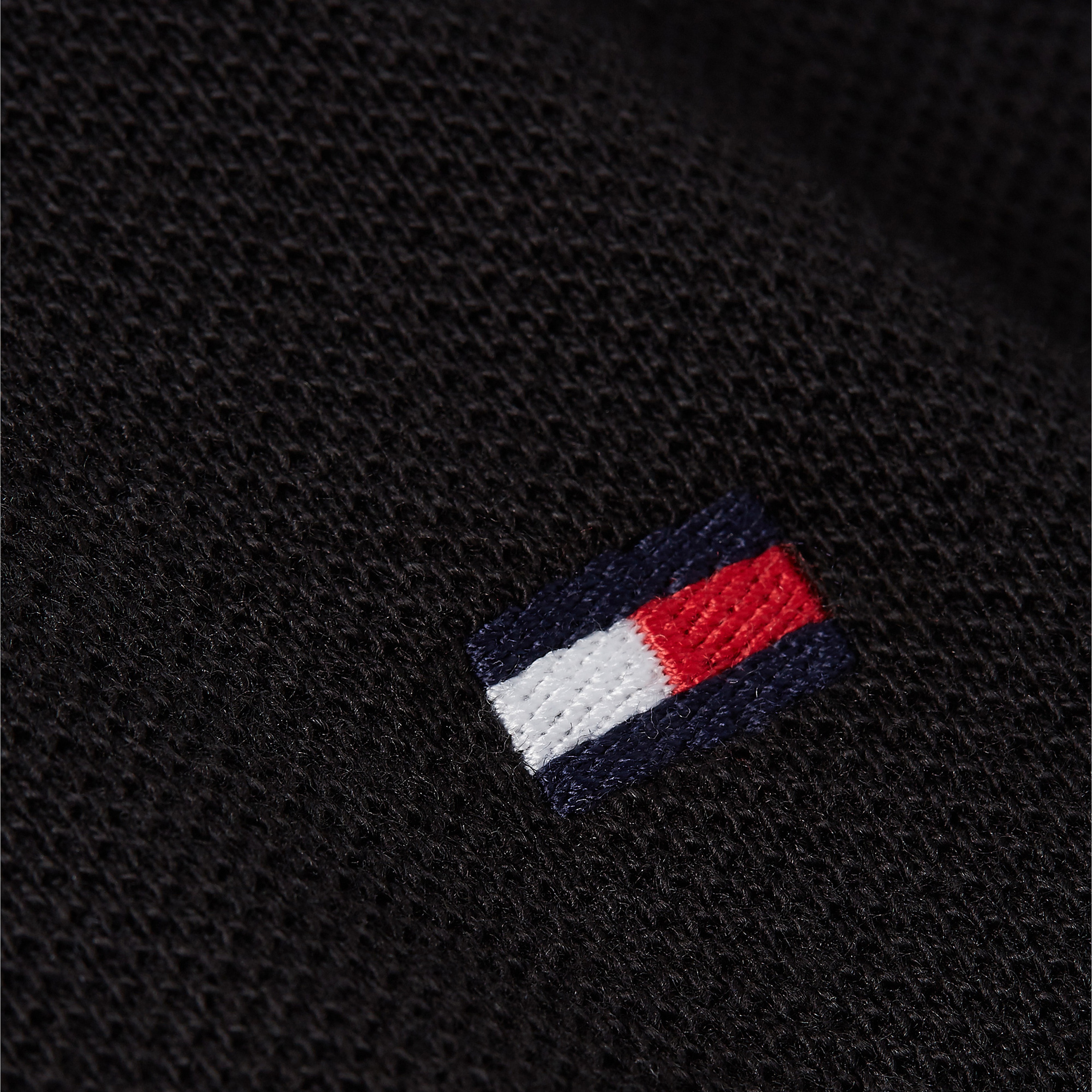 Tommy Hilfiger Erkek Siyah Polo