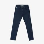 Erkek Slim Fit Denim Lacivert Pantolon