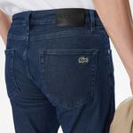 Erkek Slim Fit Denim Lacivert Pantolon