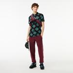 Lacoste Movement Erkek Regular Fit Organik Pamuk Baskılı Siyah Polo