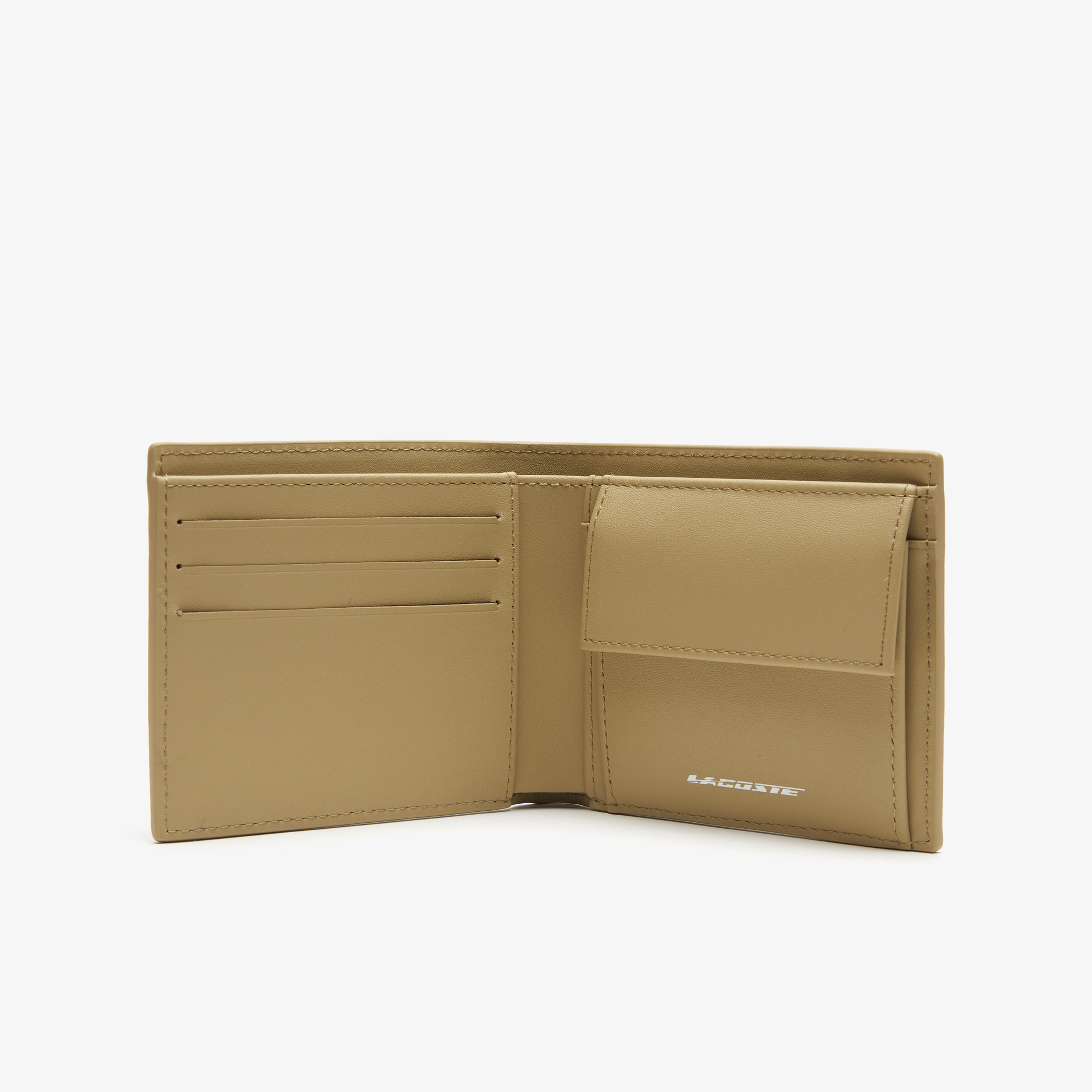 Lacoste Erkek Baskılı Bej Cüzdan