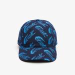 Unisex Baskılı Lacivert Şapka