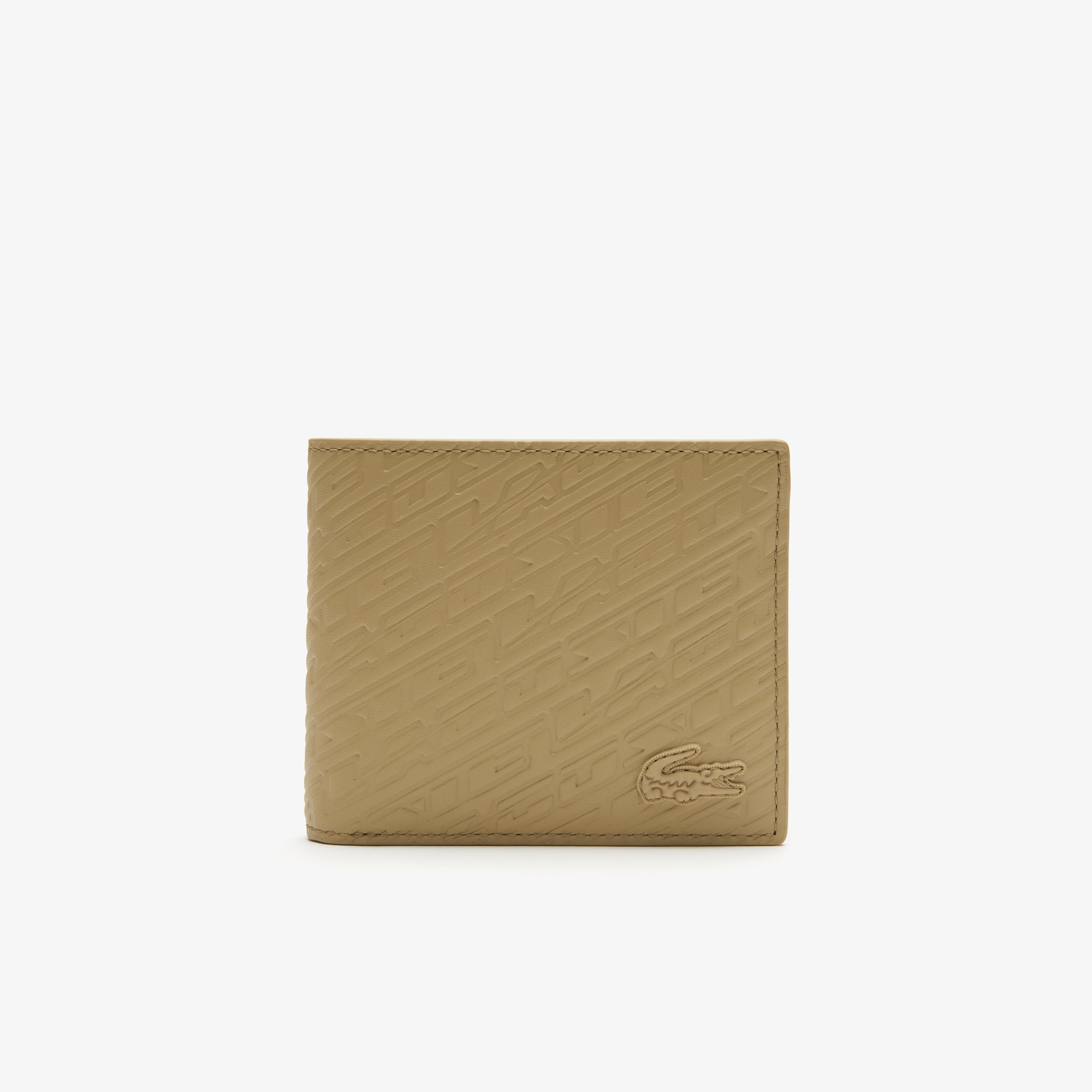Lacoste Erkek Baskılı Bej Cüzdan
