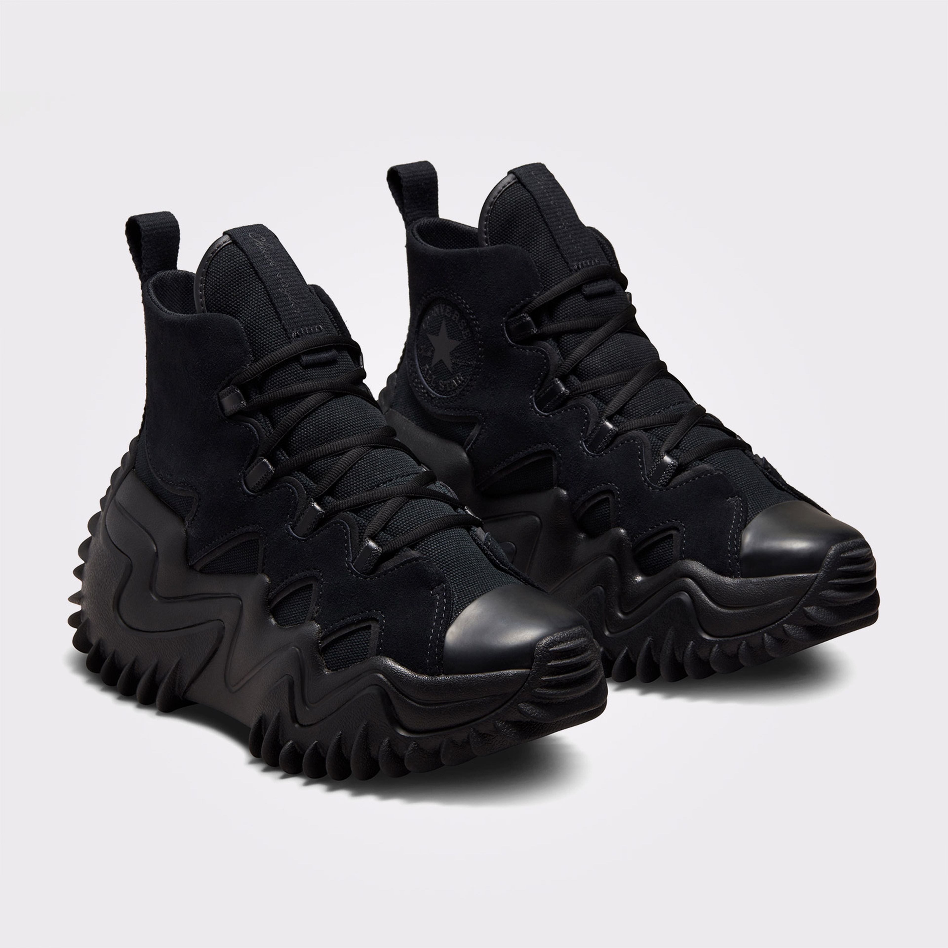 Converse Run Star Motion CX Overlay Platfrom Unisex Siyah Sneaker