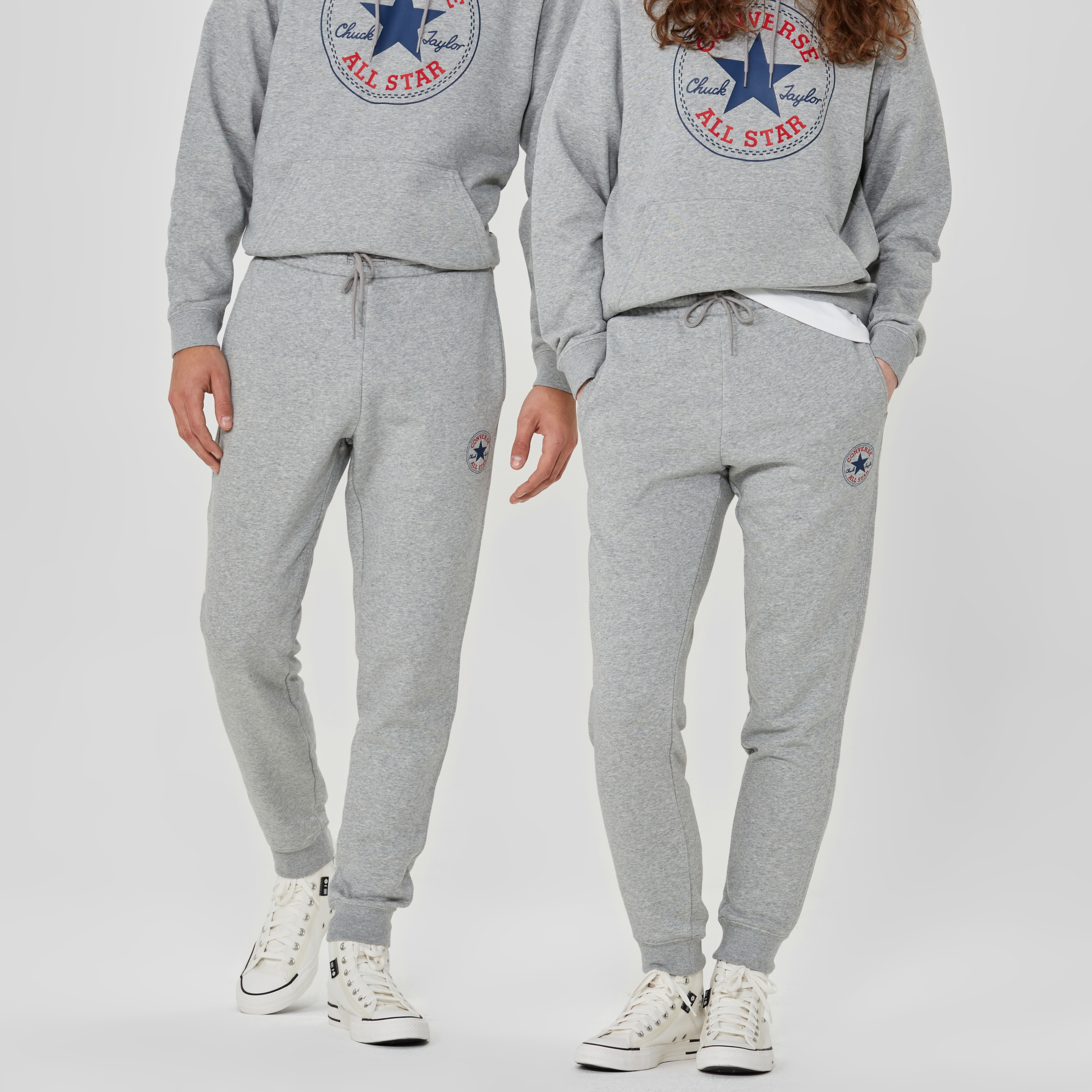 Converse Chuck Patch Better  Unisex Gri Eşofman Altı