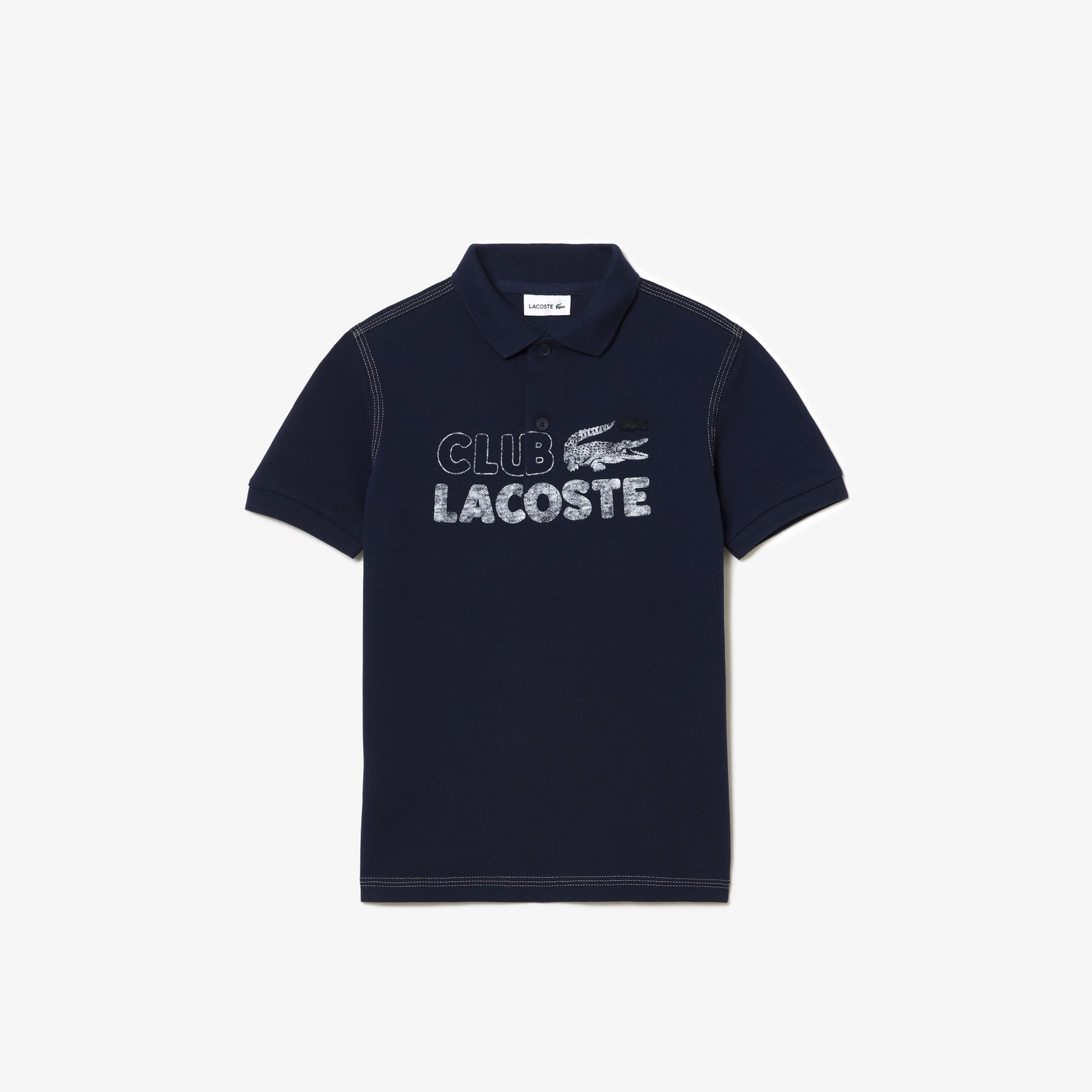 Erkek Çocuk Baskılı Lacivert Polo