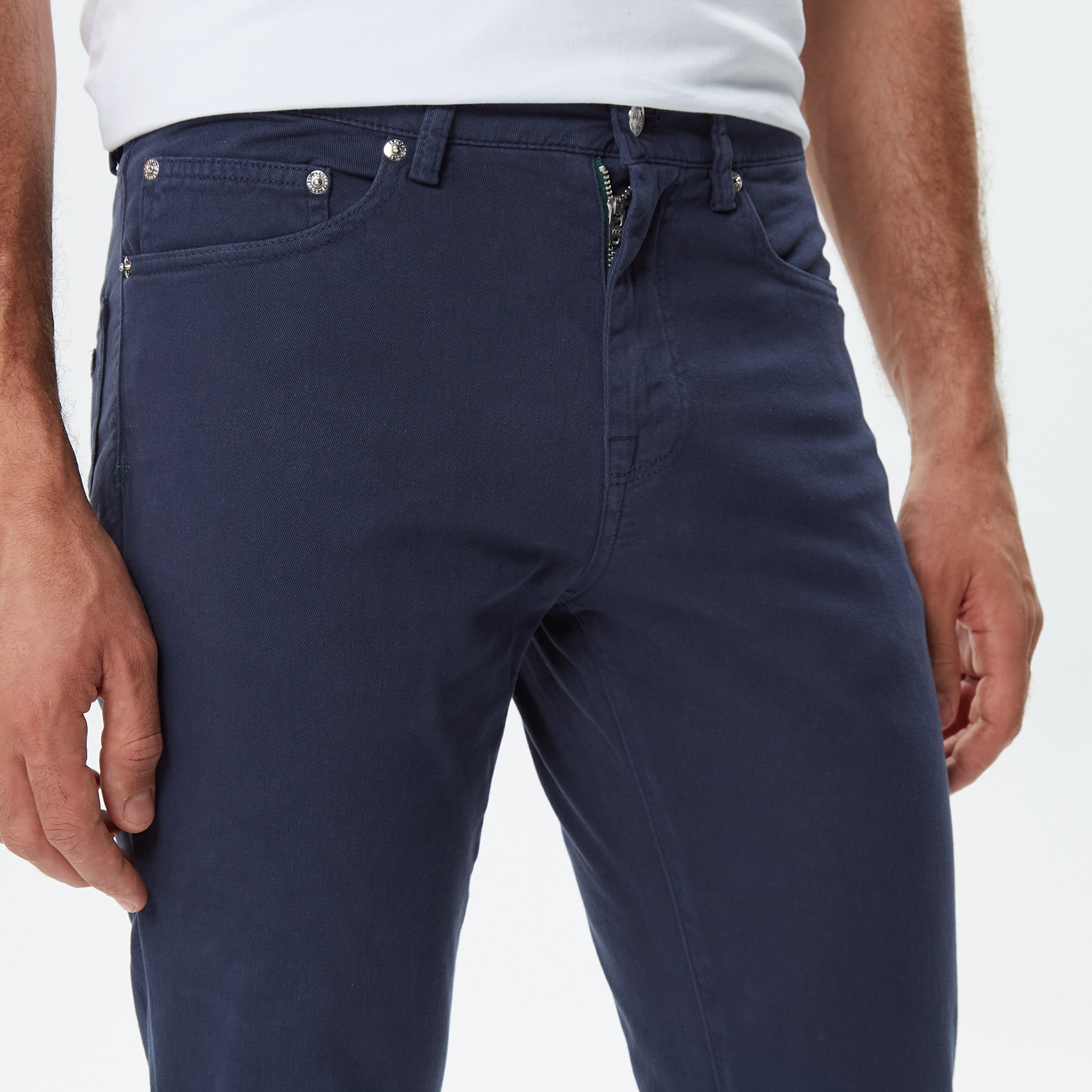 Erkek Slim Fit Lacivert Pantolon