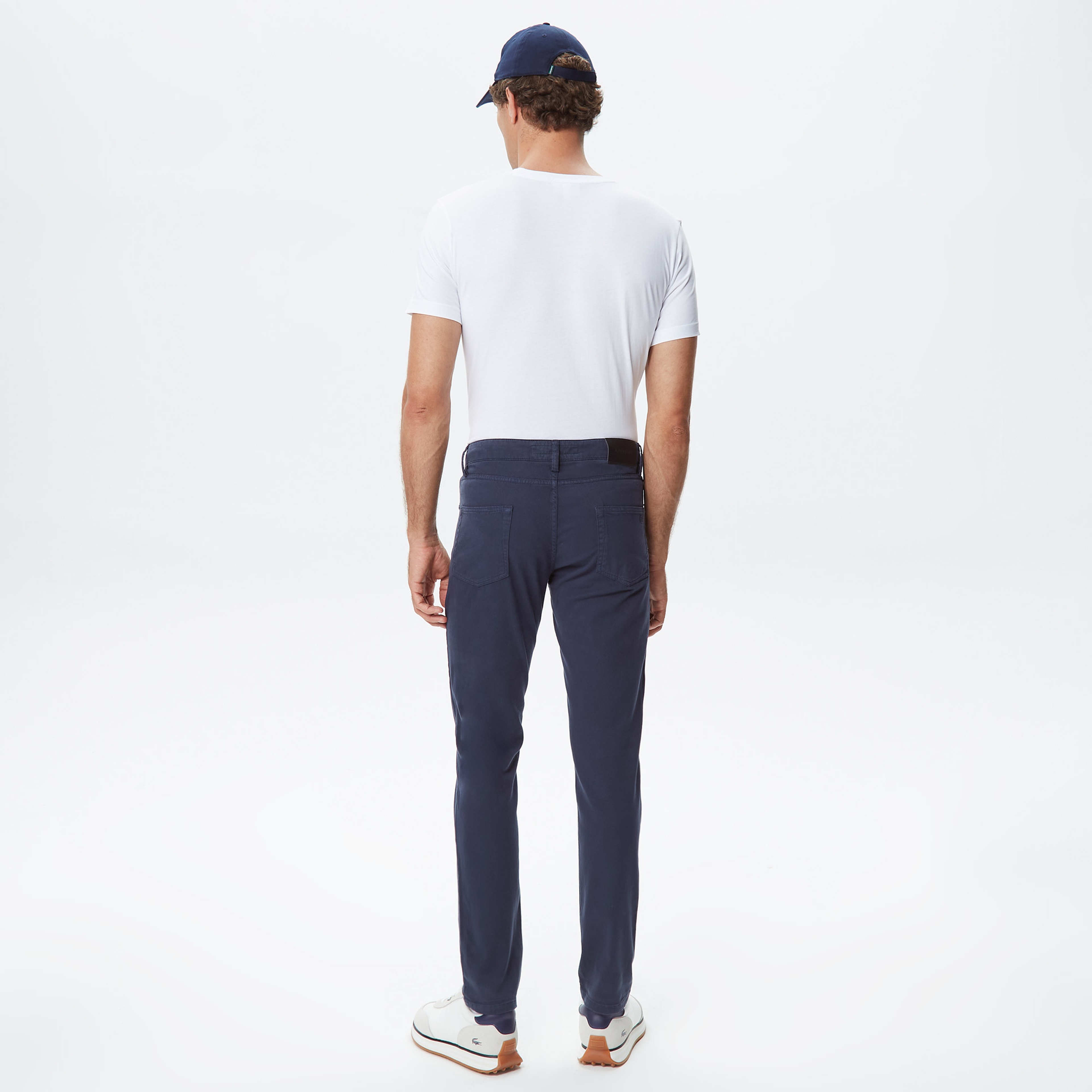Erkek Slim Fit Lacivert Pantolon
