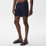 Erkek Regular Fit Baskılı Lacivert Mayo Şort