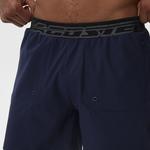 Erkek Regular Fit Baskılı Lacivert Mayo Şort