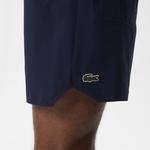 Erkek Regular Fit Baskılı Lacivert Mayo Şort