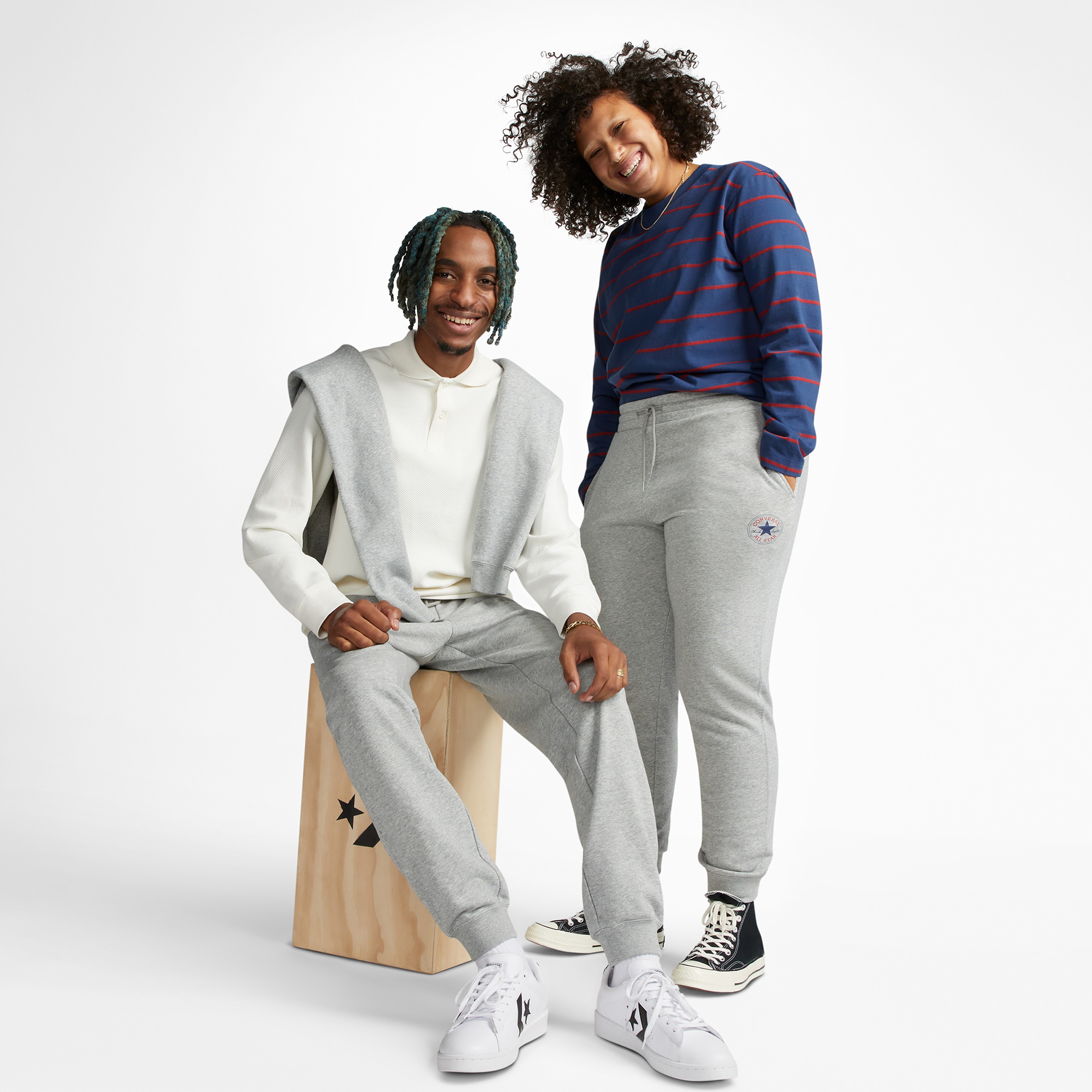 Converse Novelty Chuck Patch Unisex Gri Pantolon