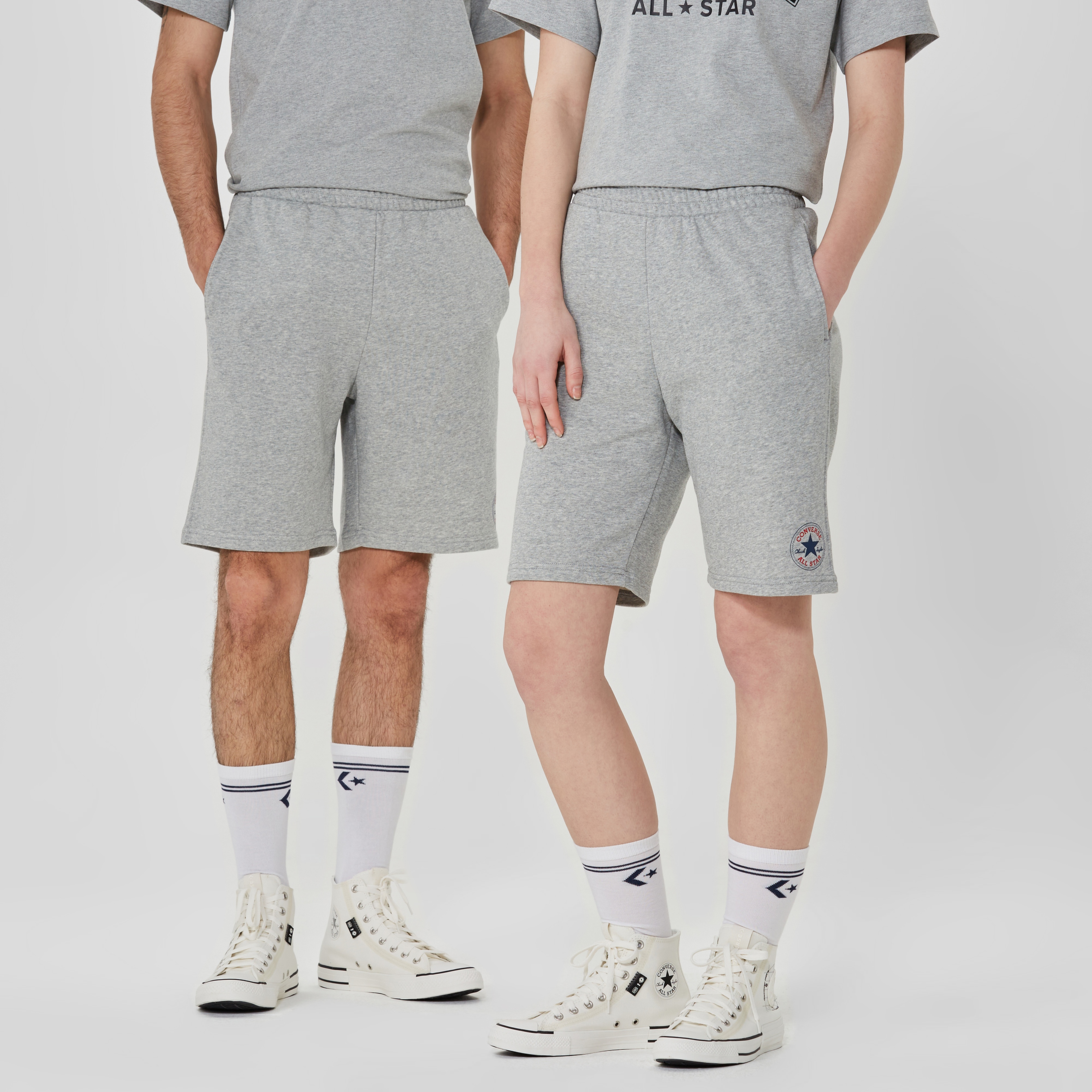 Converse Novelty Chuck Patch Unisex Gri Şort