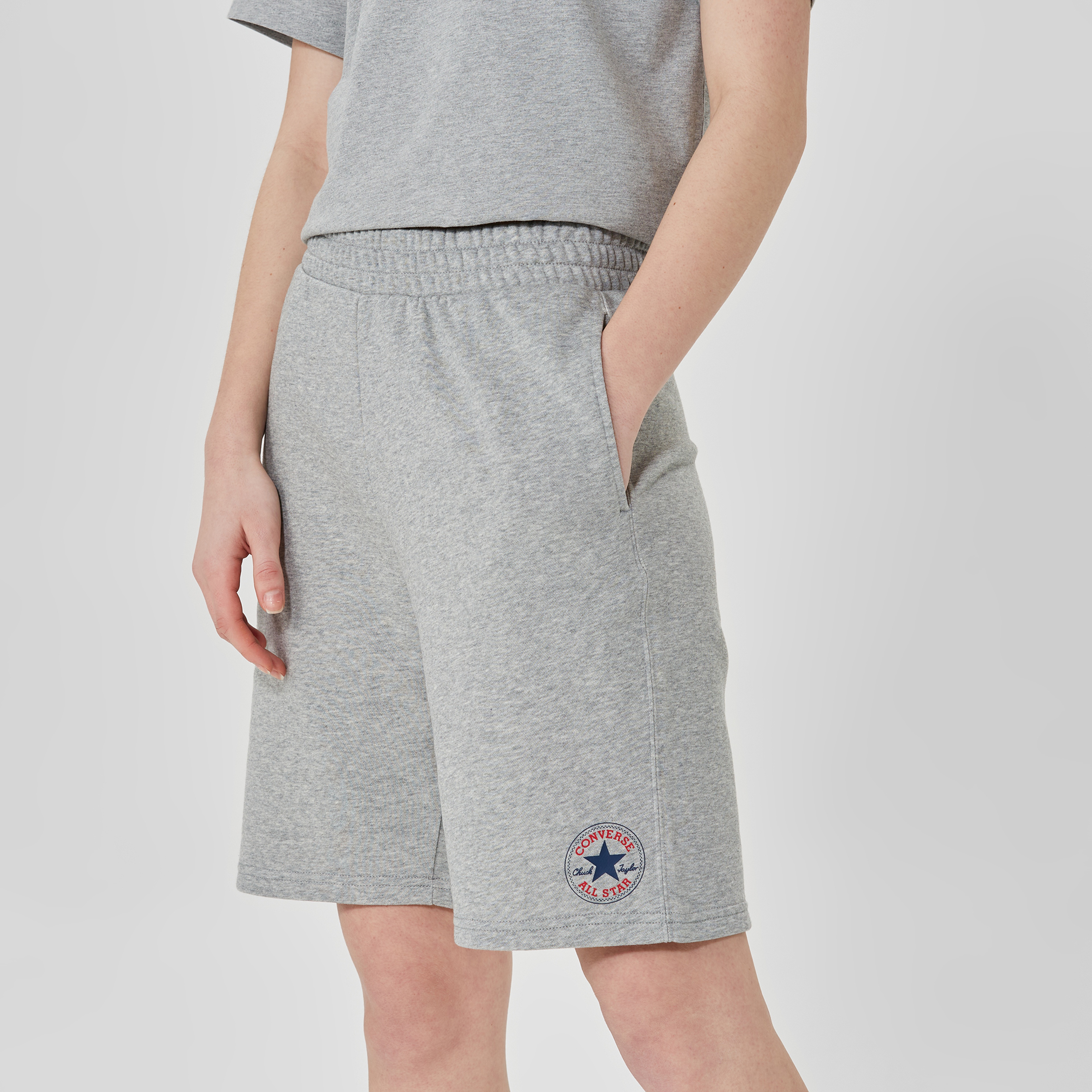 Converse Novelty Chuck Patch Unisex Gri Şort