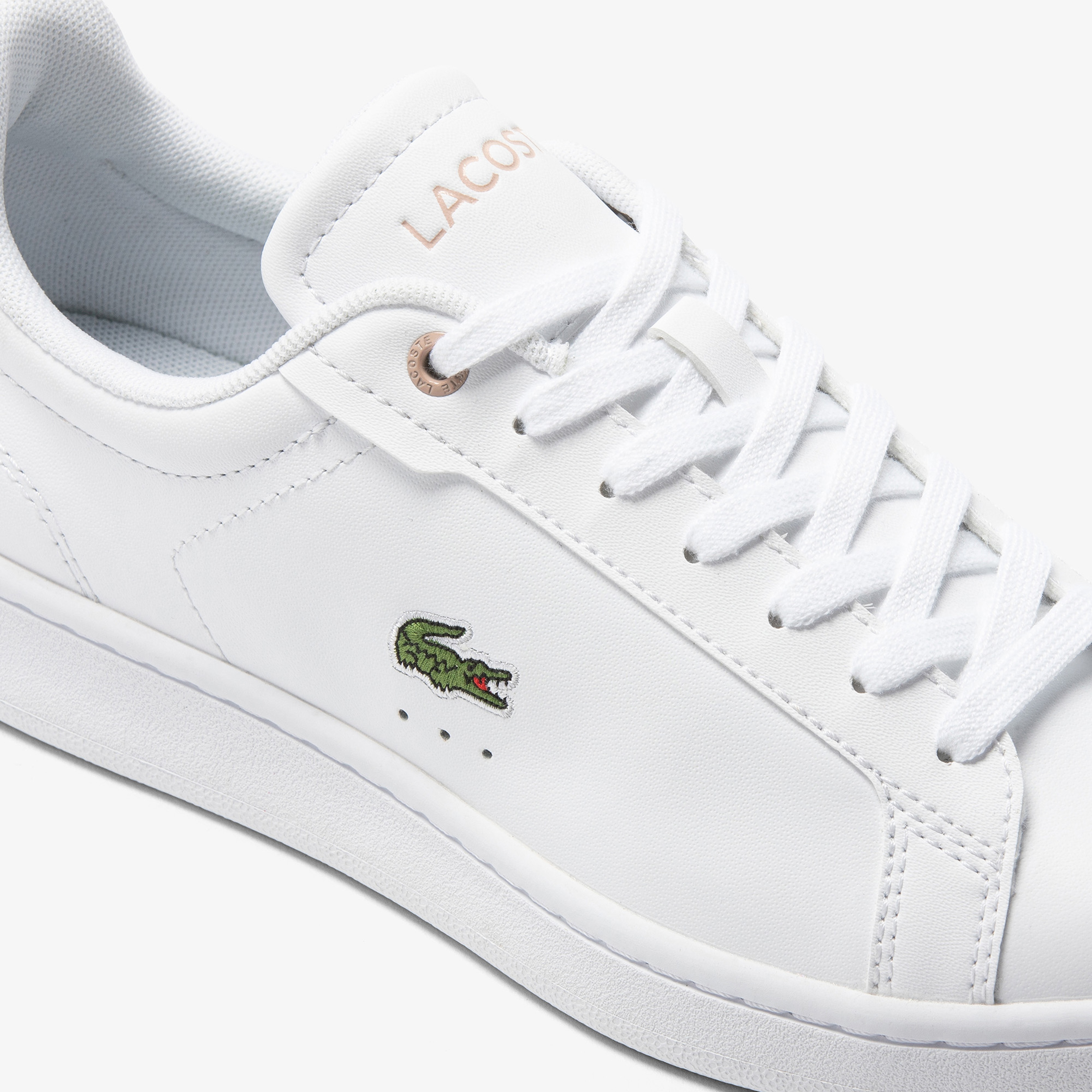 Lacoste Carnaby Pro BL Kadın Beyaz Sneaker