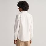 GANT Erkek Beyaz Slim Fit Düğmeli Yaka Gömlek