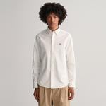 GANT Erkek Beyaz Slim Fit Düğmeli Yaka Gömlek