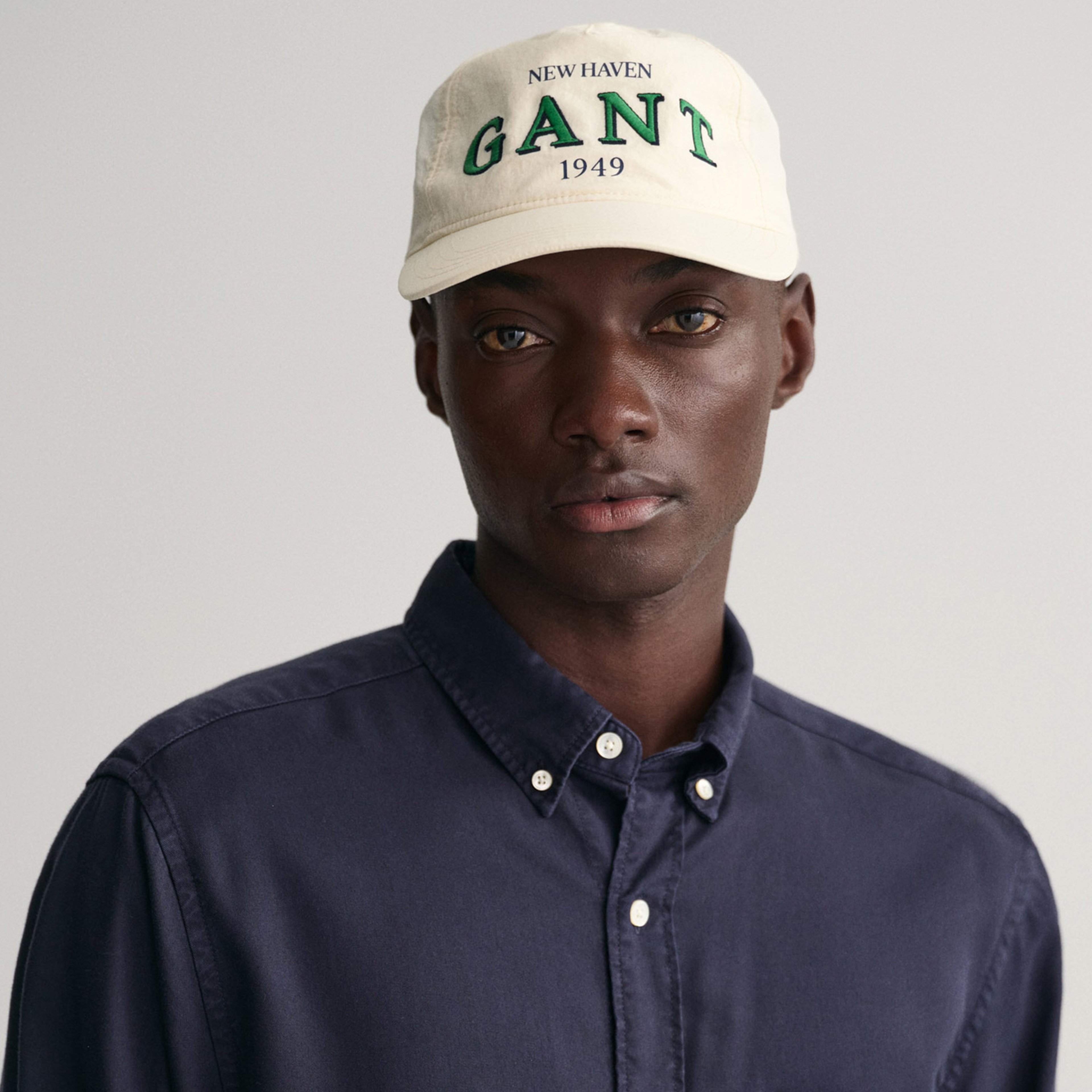 GANT Erkek Lacivert Regular Fit Gömlek