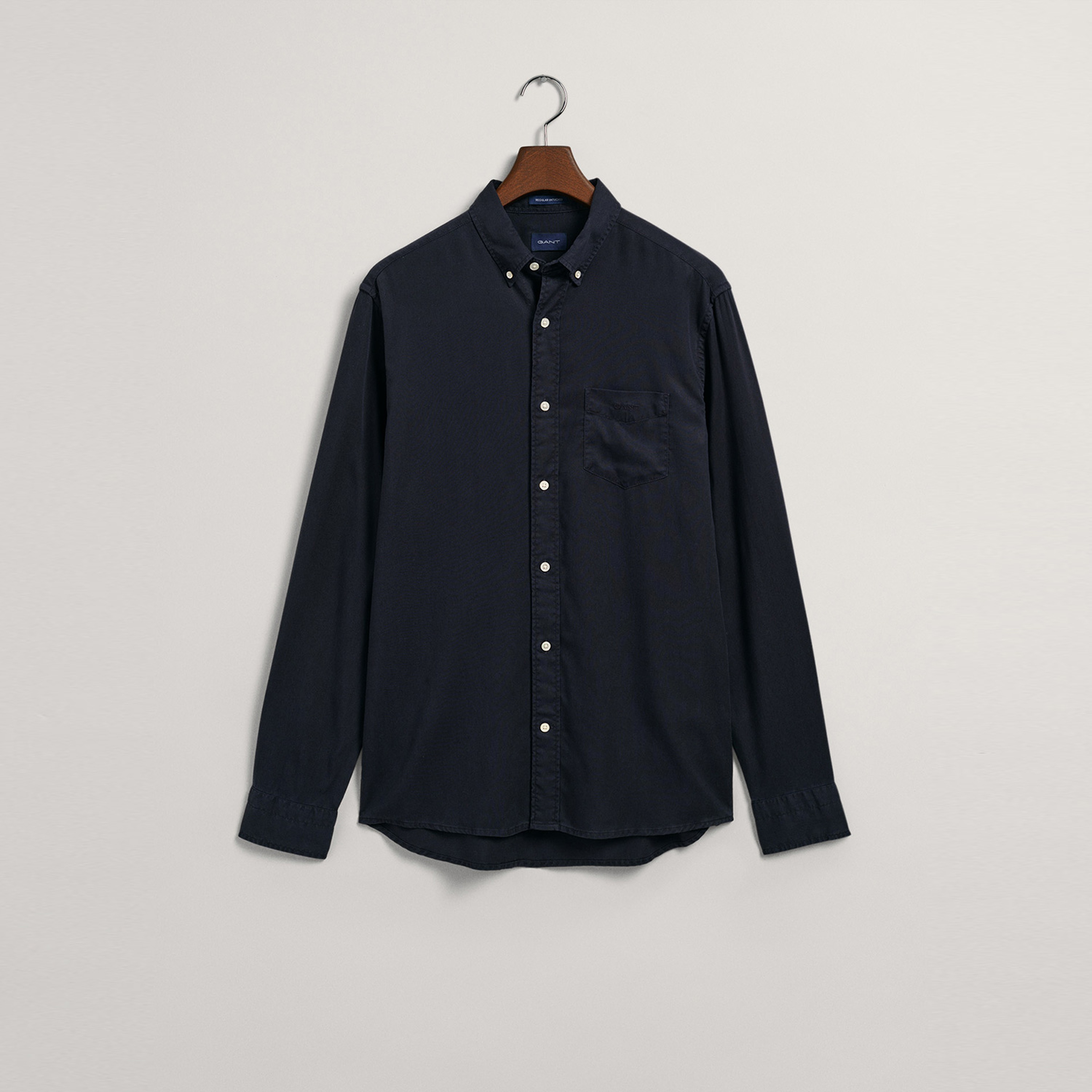GANT Erkek Lacivert Regular Fit Gömlek