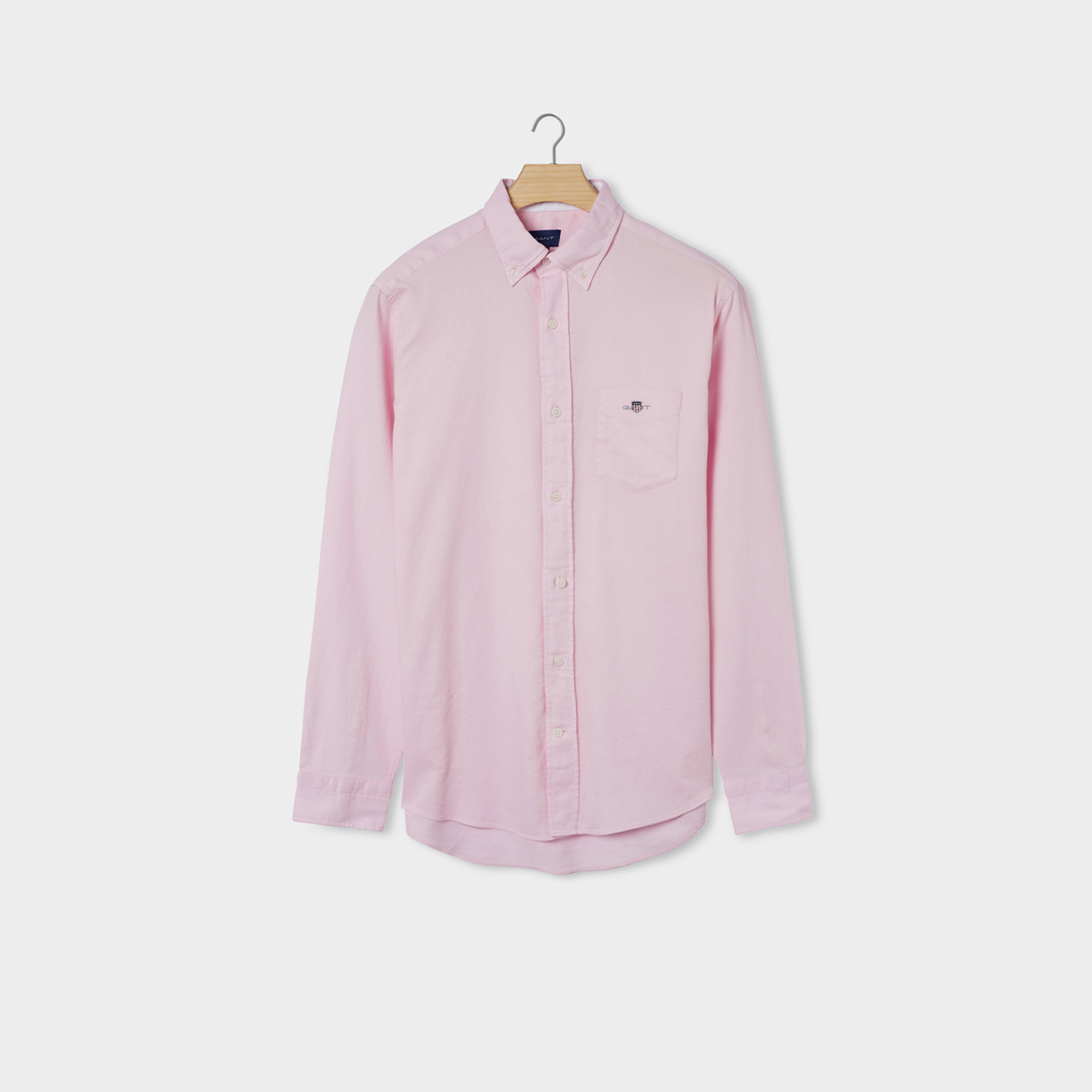 GANT Erkek Pembe Regular Fit Düğmeli Yaka Gömlek