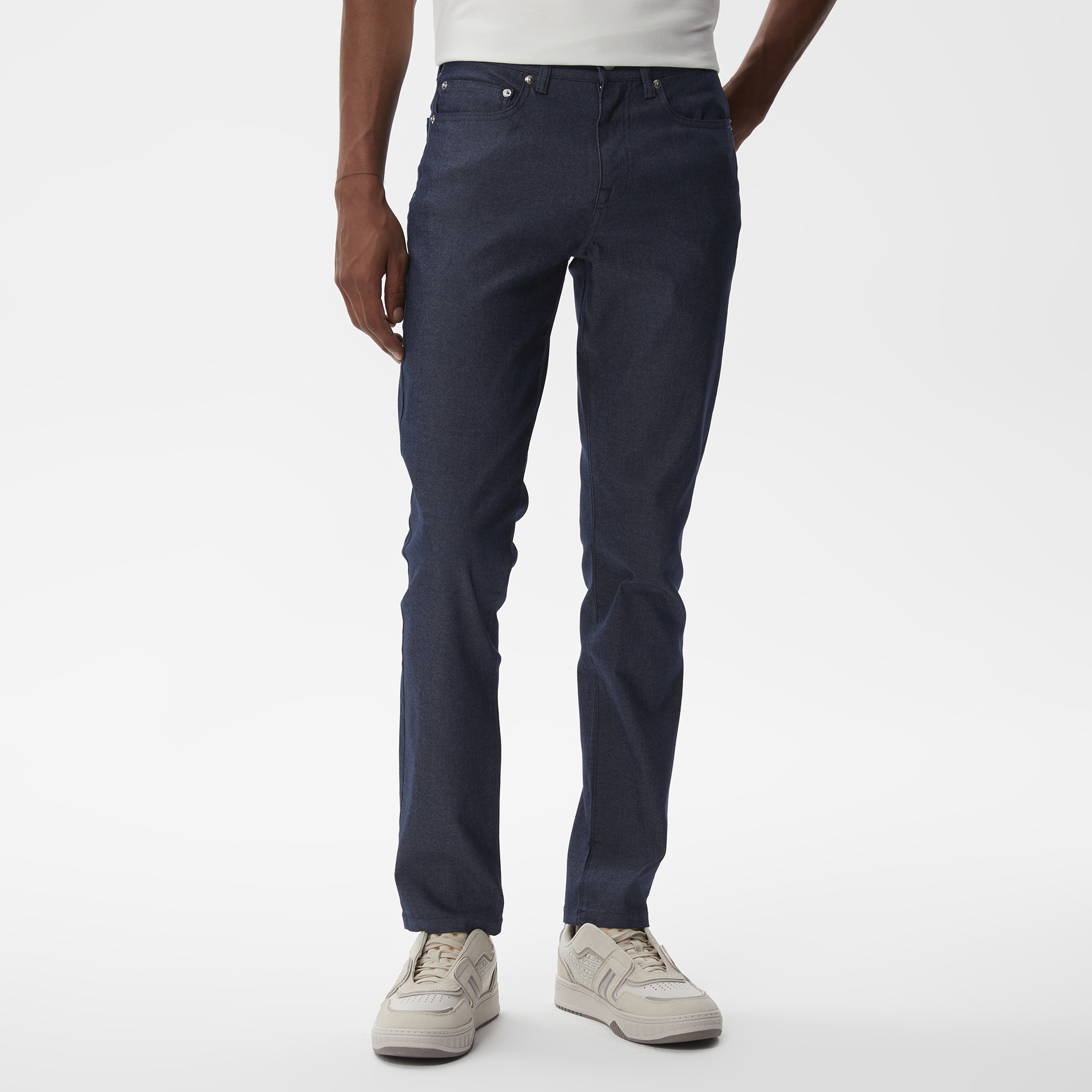Erkek Slim Fit Lacivert Pantolon