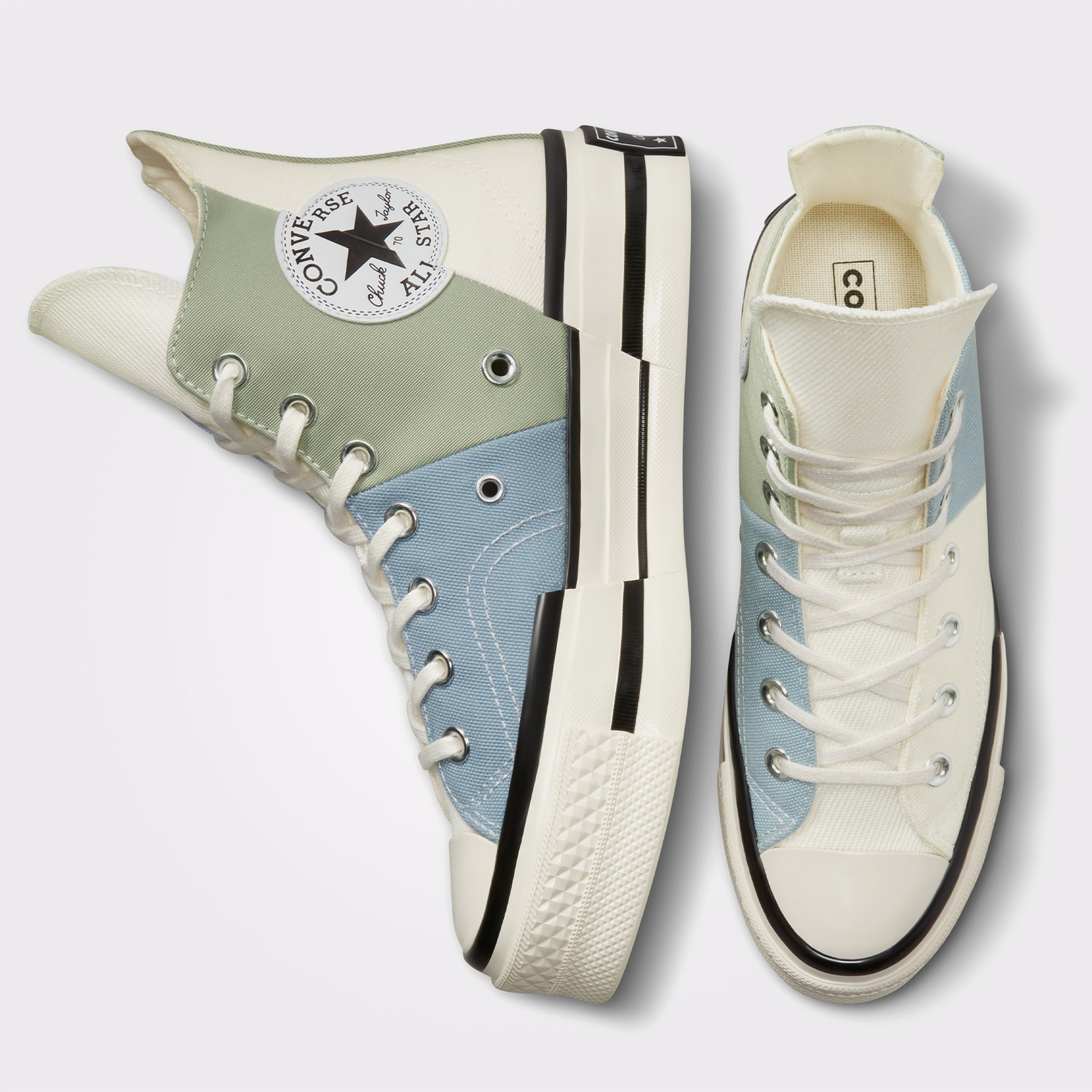 Converse Chuck 70 Plus Material Mashup Unisex Renkli Sneaker