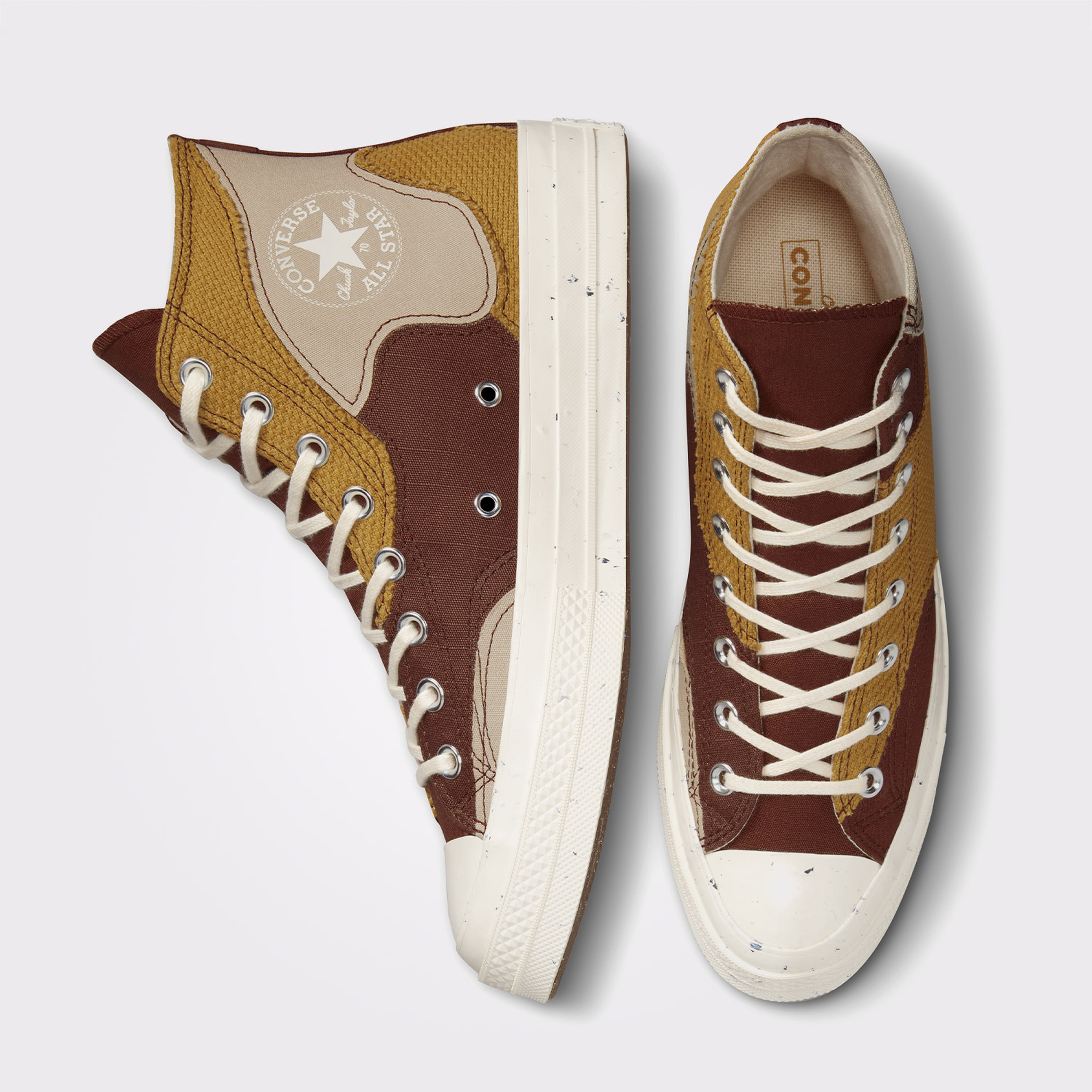 Converse Chuck 70 Craft Mix Unisex Bordo/Hardal Sneaker44A02751C