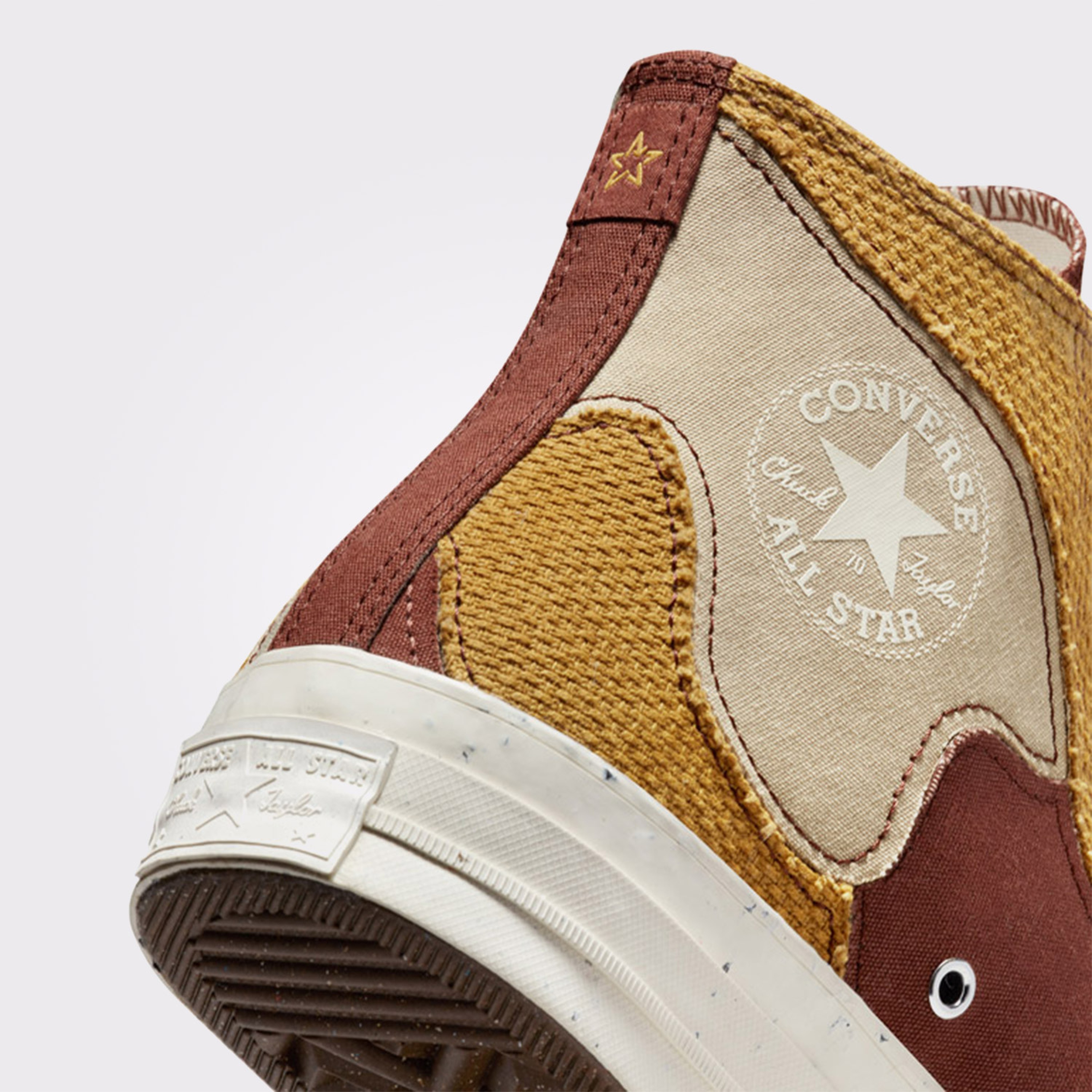 Converse Chuck 70 Craft Mix Unisex Bordo/Hardal Sneaker44A02751C