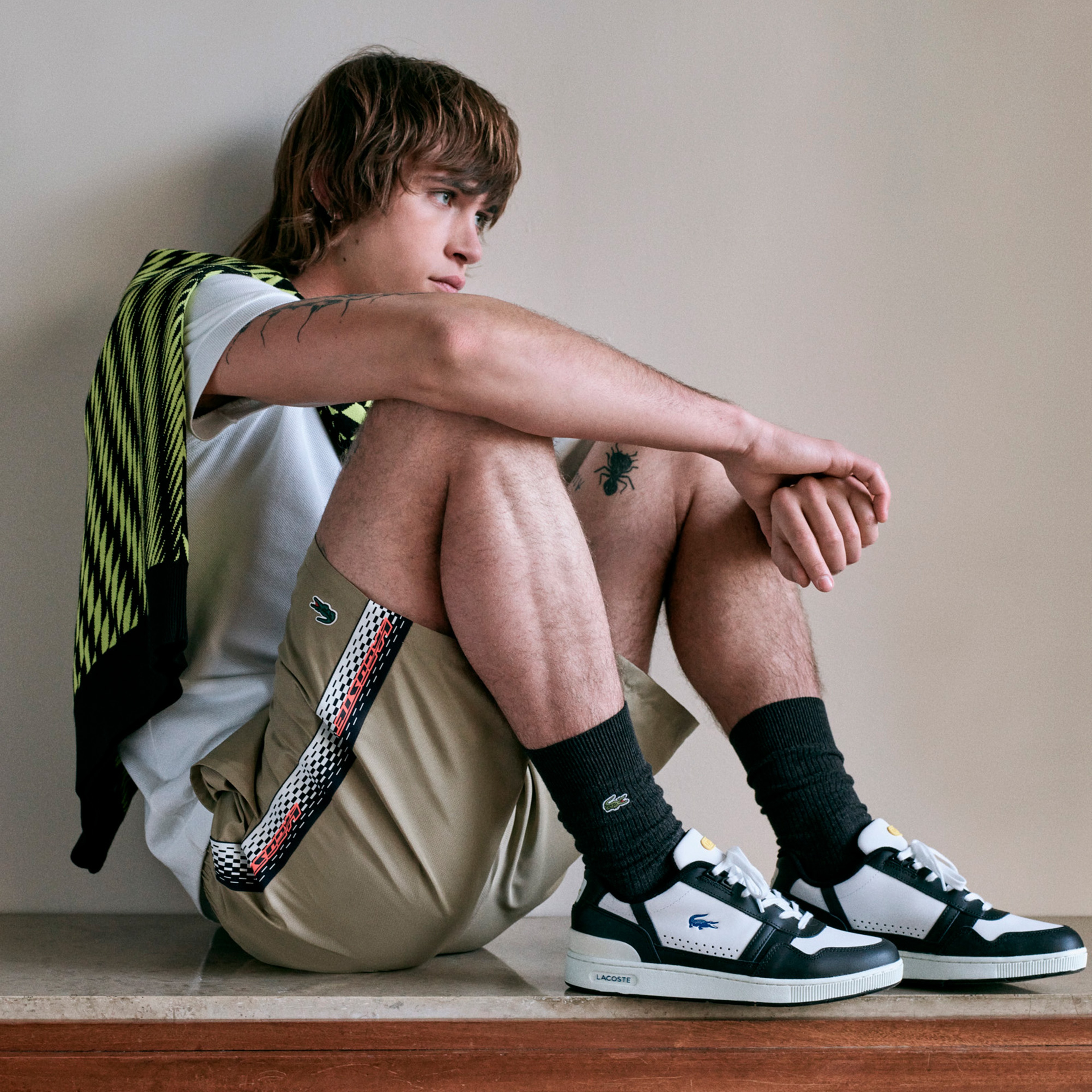 T-Clip Erkek Beyaz Sneaker