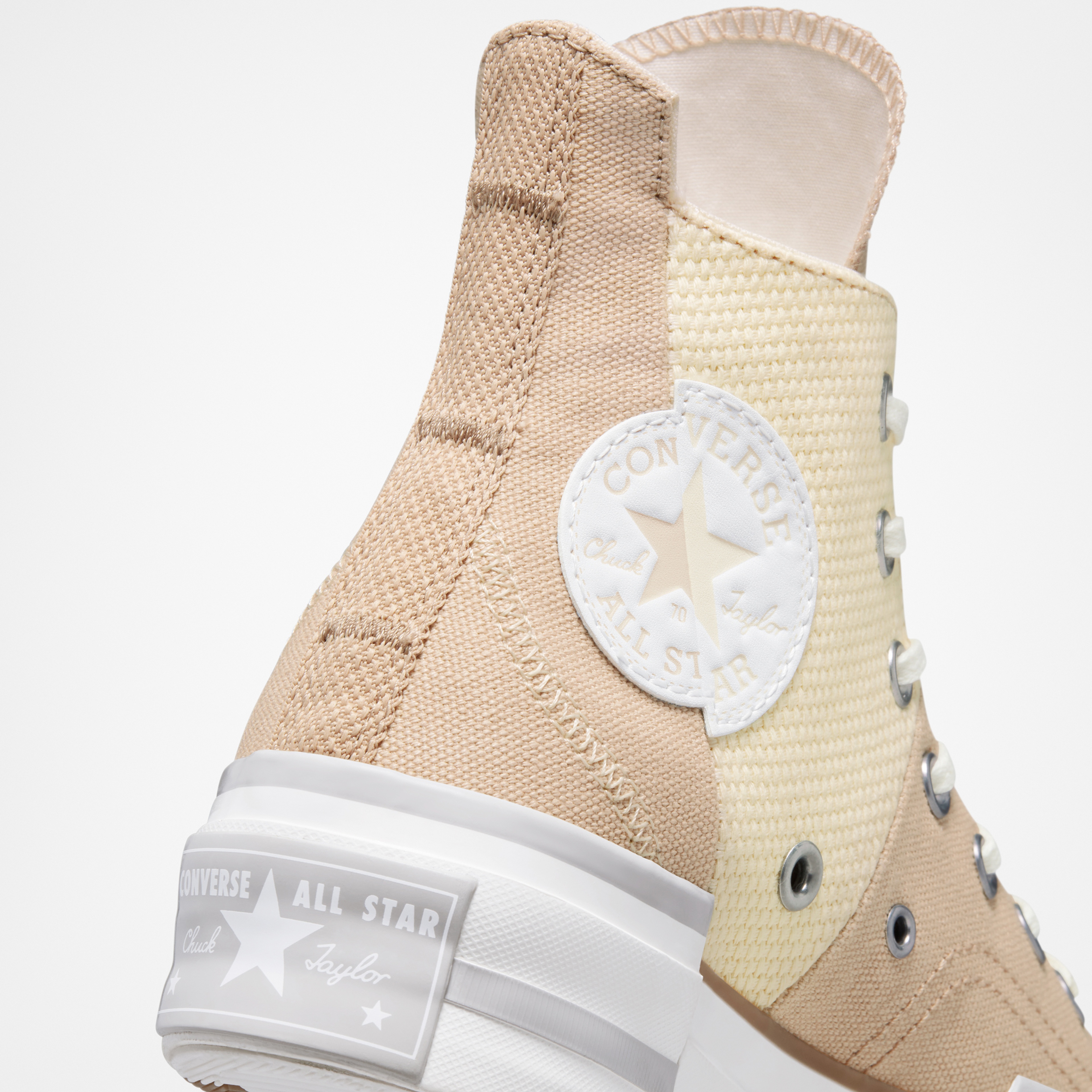 Converse Chuck 70 Plus Summer Utility Kadın Krem Sneaker