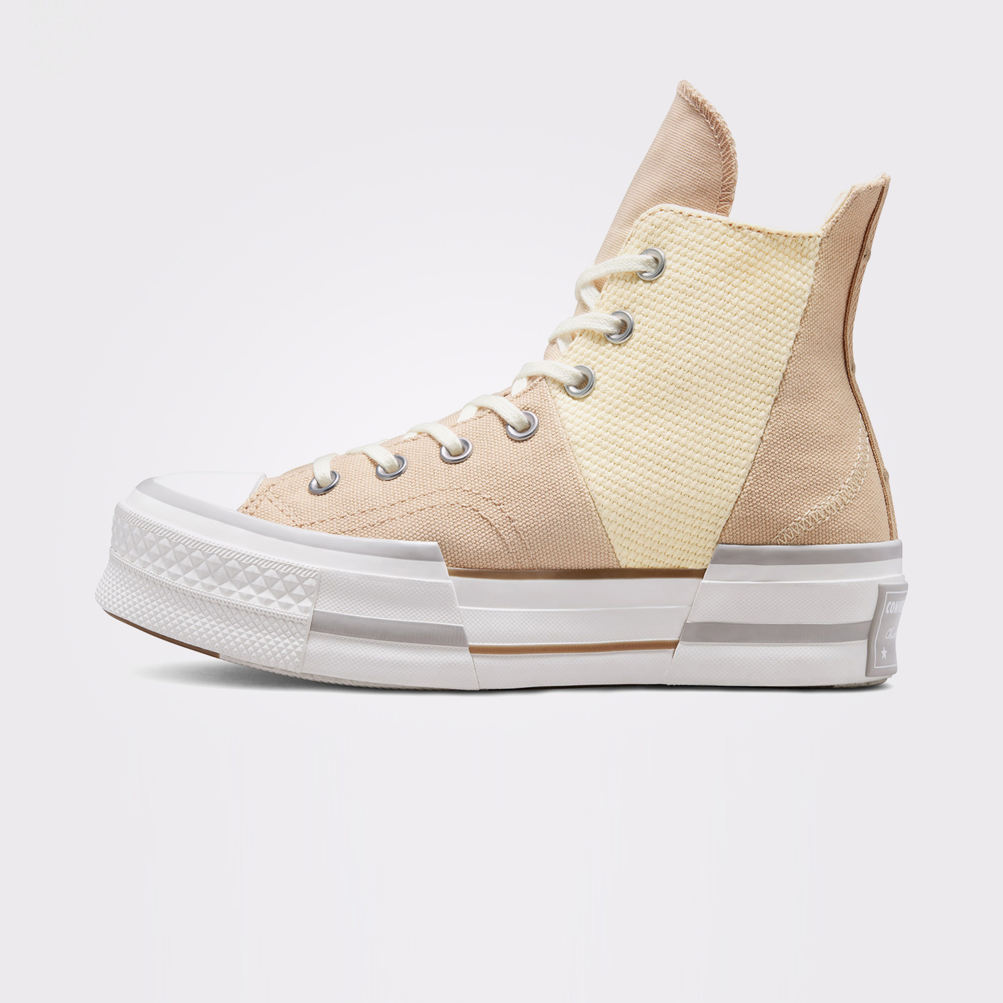 Converse Chuck 70 Plus Summer Utility Kadın Krem Sneaker