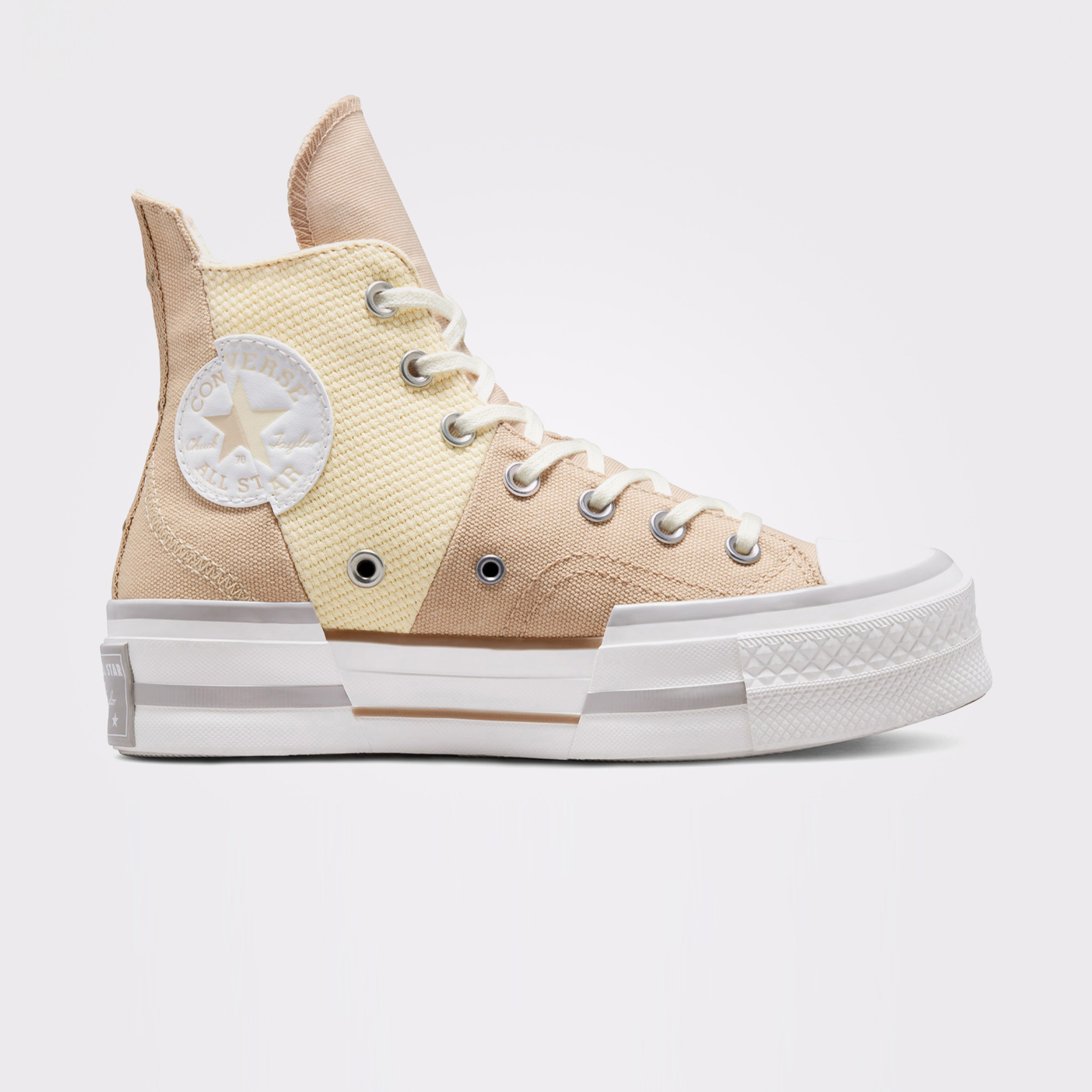 Converse Chuck 70 Plus Summer Utility Kadın Krem Sneaker