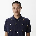 Nautica Erkek Lacivert Classic Fit Kısa Kollu Polo Yaka T-Shirt